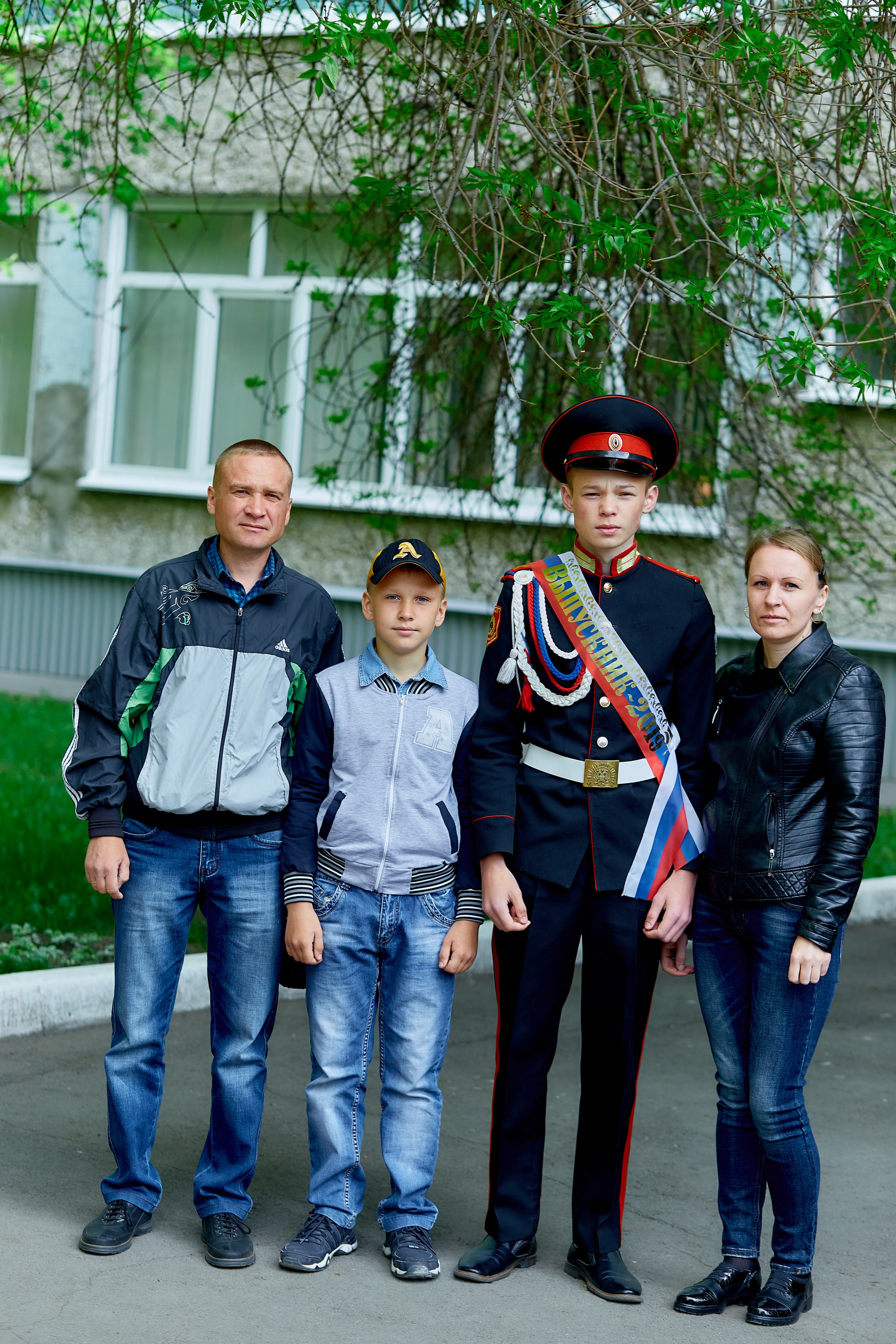 Кадеты последний звонок. Фотограф Вячеслав Фарунин