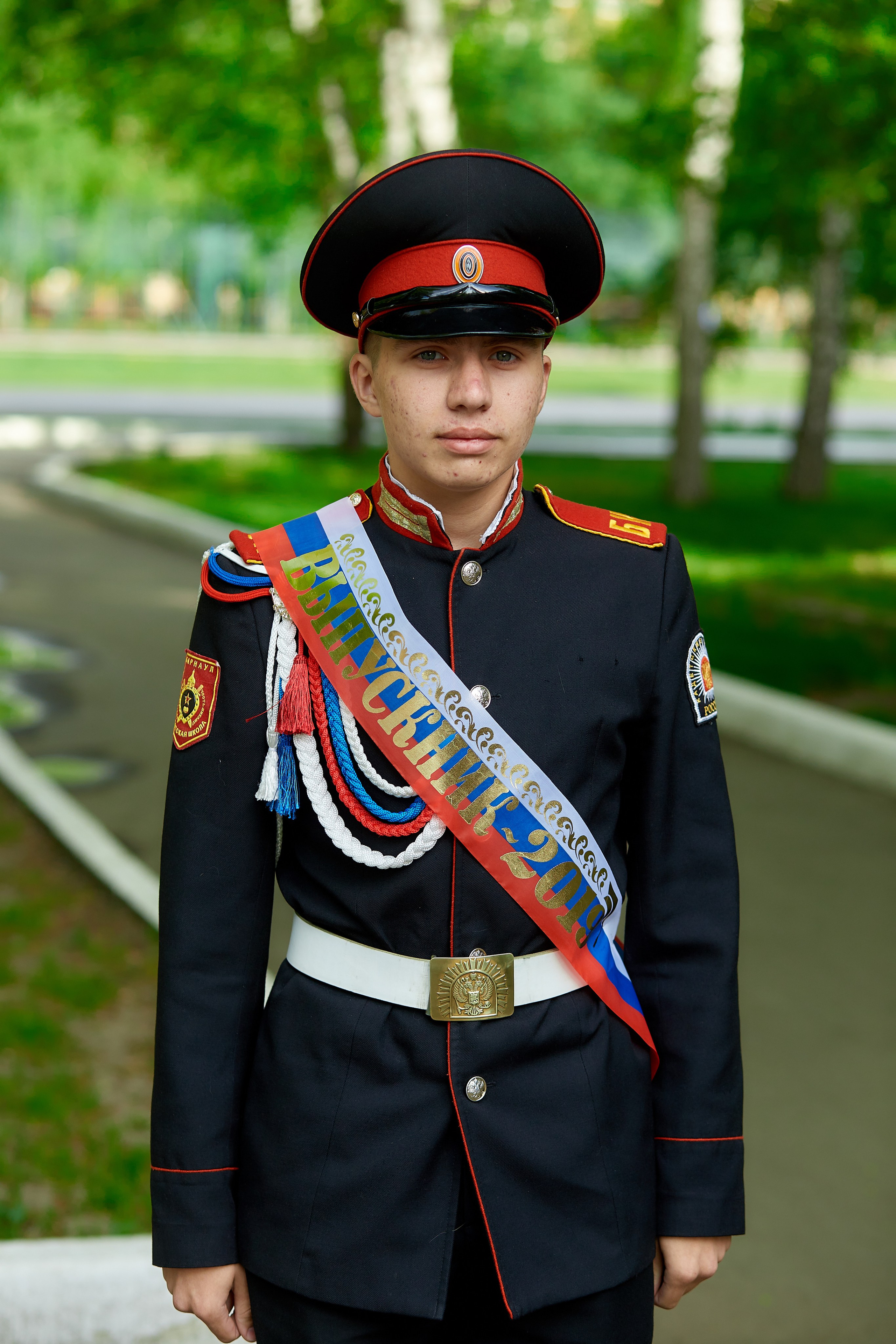Кадеты последний звонок. Фотограф Вячеслав Фарунин