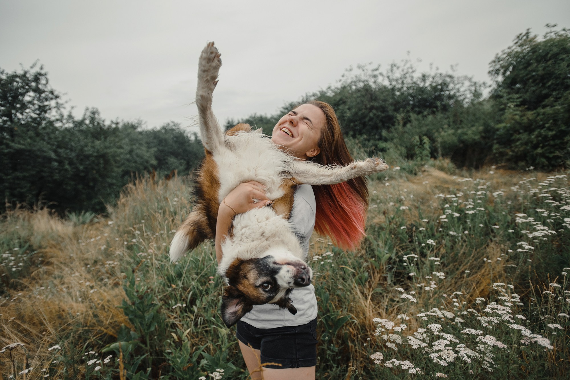 Человек и его друзья. Фотограф Анна Тюрина