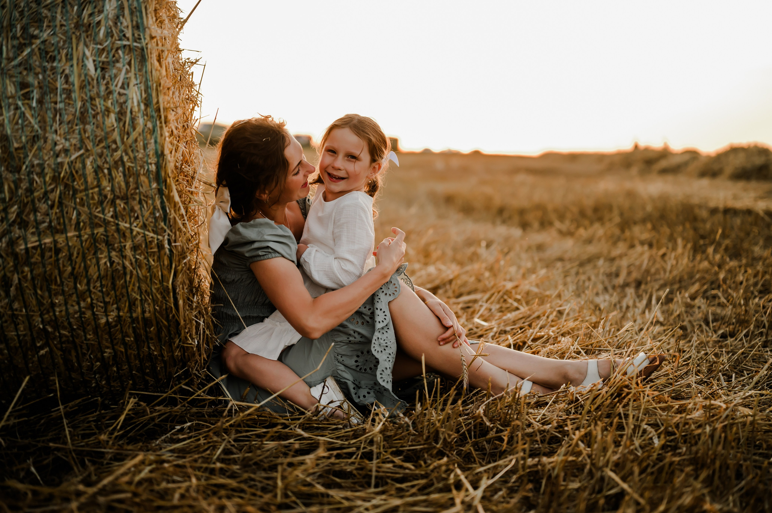 Кукуруза+сено, семейная фотосессия. Свадебный и семейный фотограф Евгения Кононова