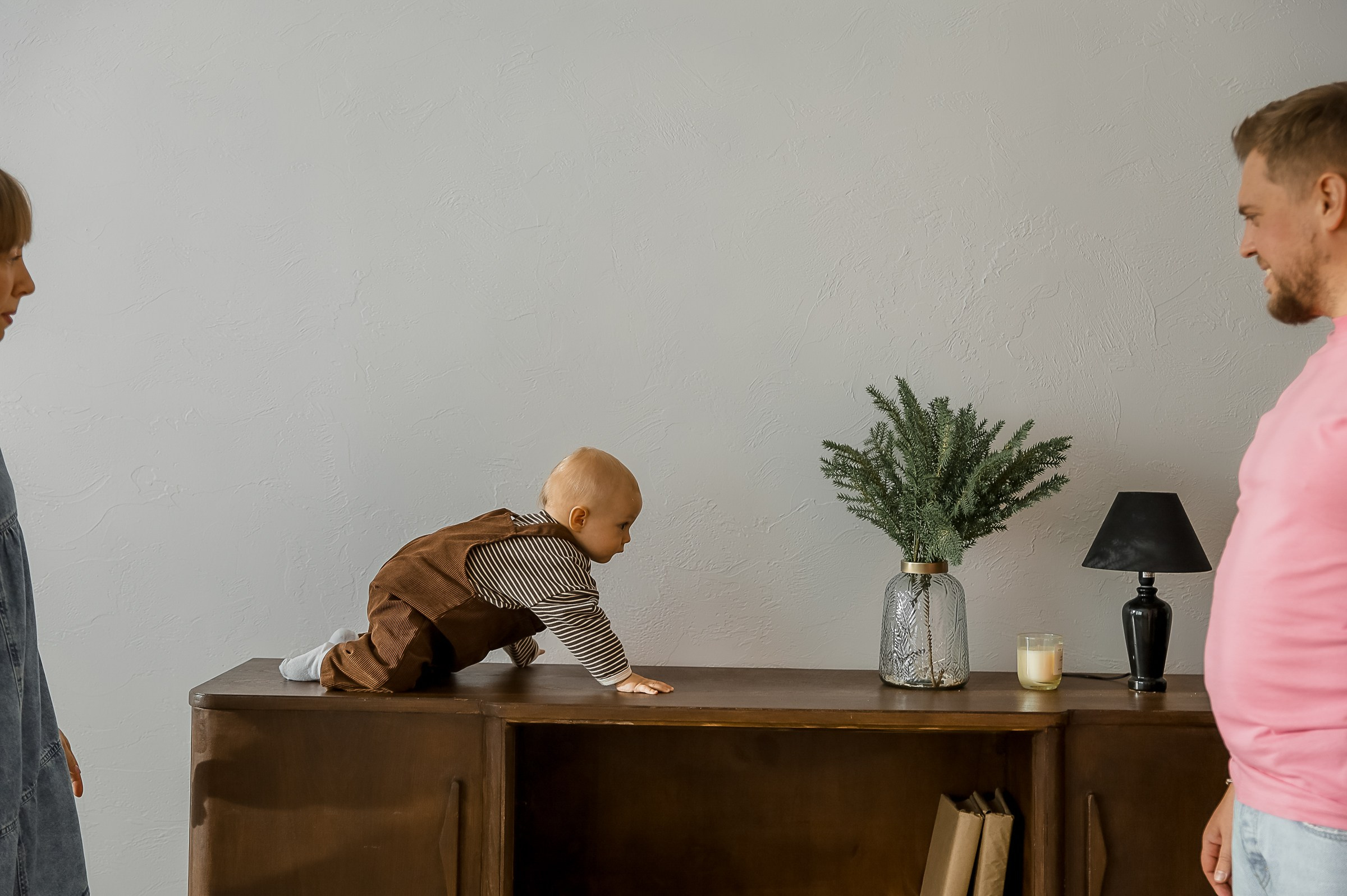 СЧАСТЛИВЫЕ РОДИТЕЛИ ГОДОВАСИКА. Фотограф в Москве Ольга Колесникова