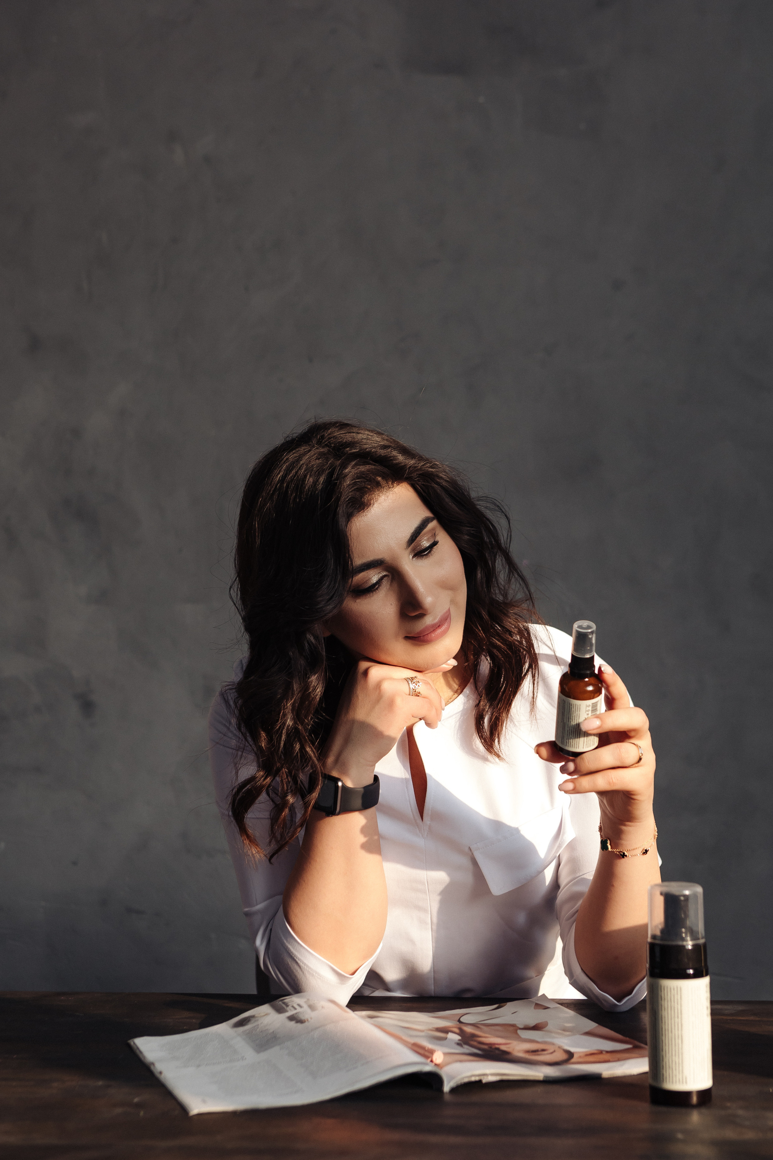 Контент-съёмка для косметолога Кенуль. Контент-фотограф в Абакане Наталья Нагибина