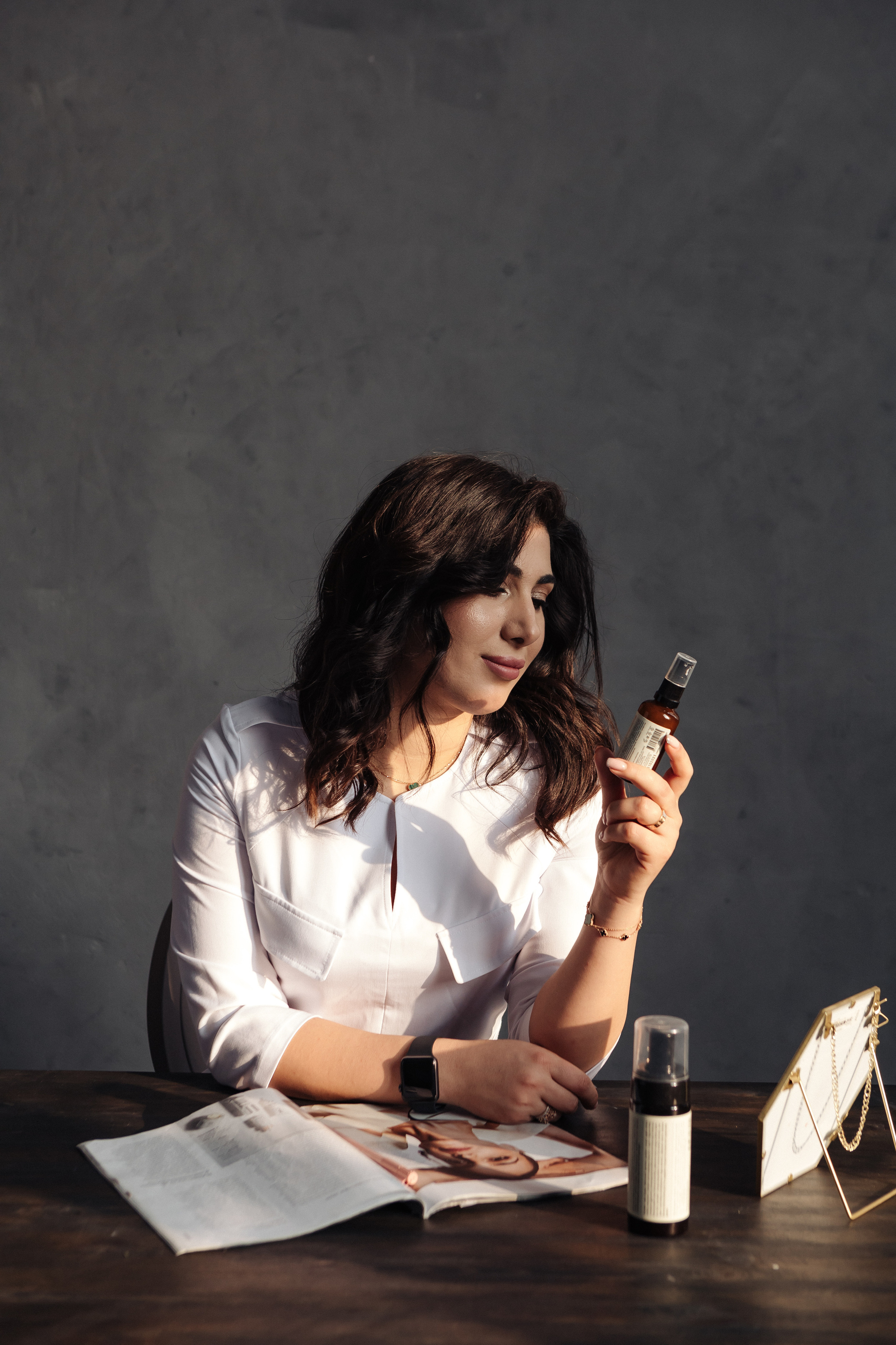 Контент-съёмка для косметолога Кенуль. Контент-фотограф в Абакане Наталья Нагибина