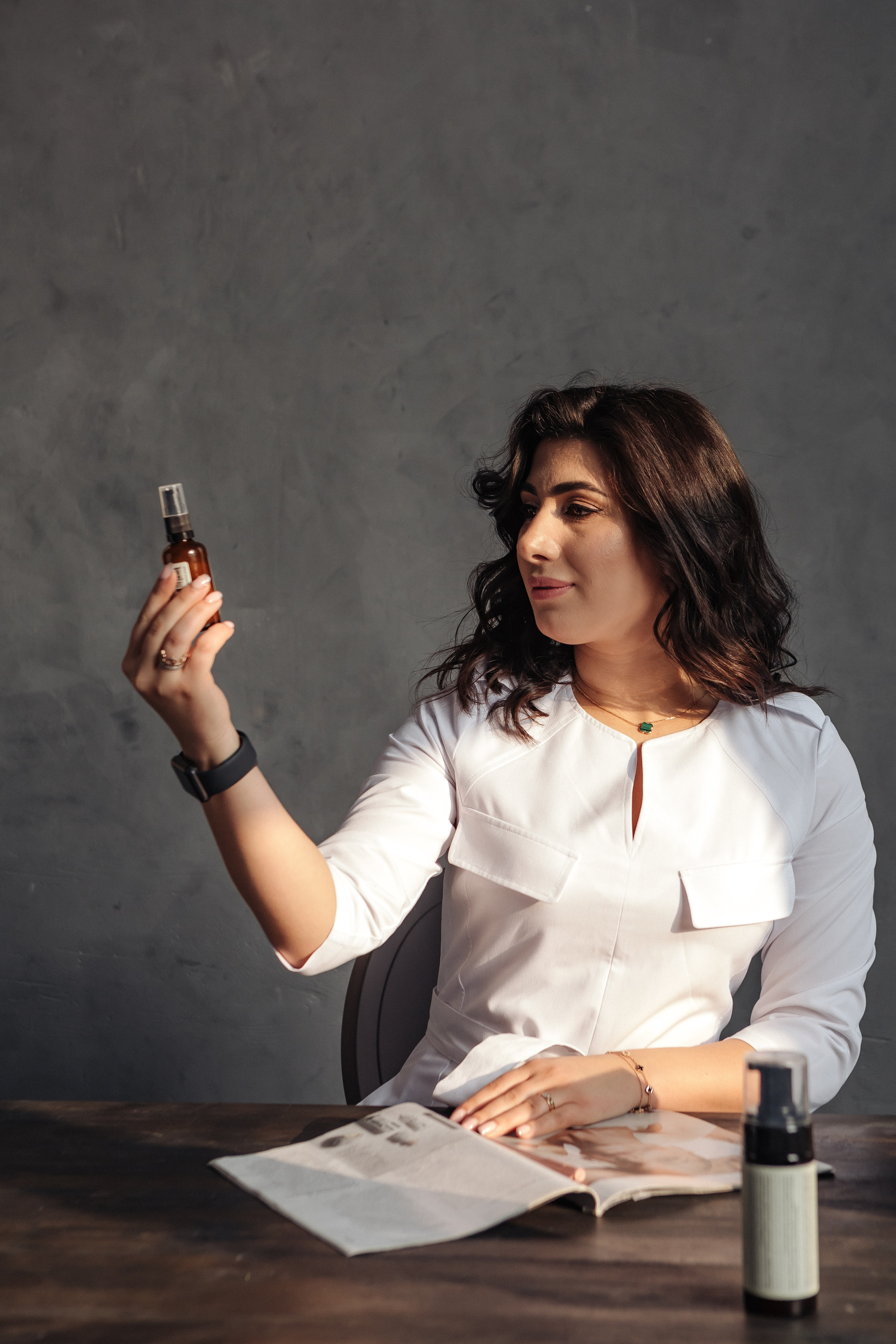 Контент-съёмка для косметолога Кенуль. Контент-фотограф в Абакане Наталья Нагибина