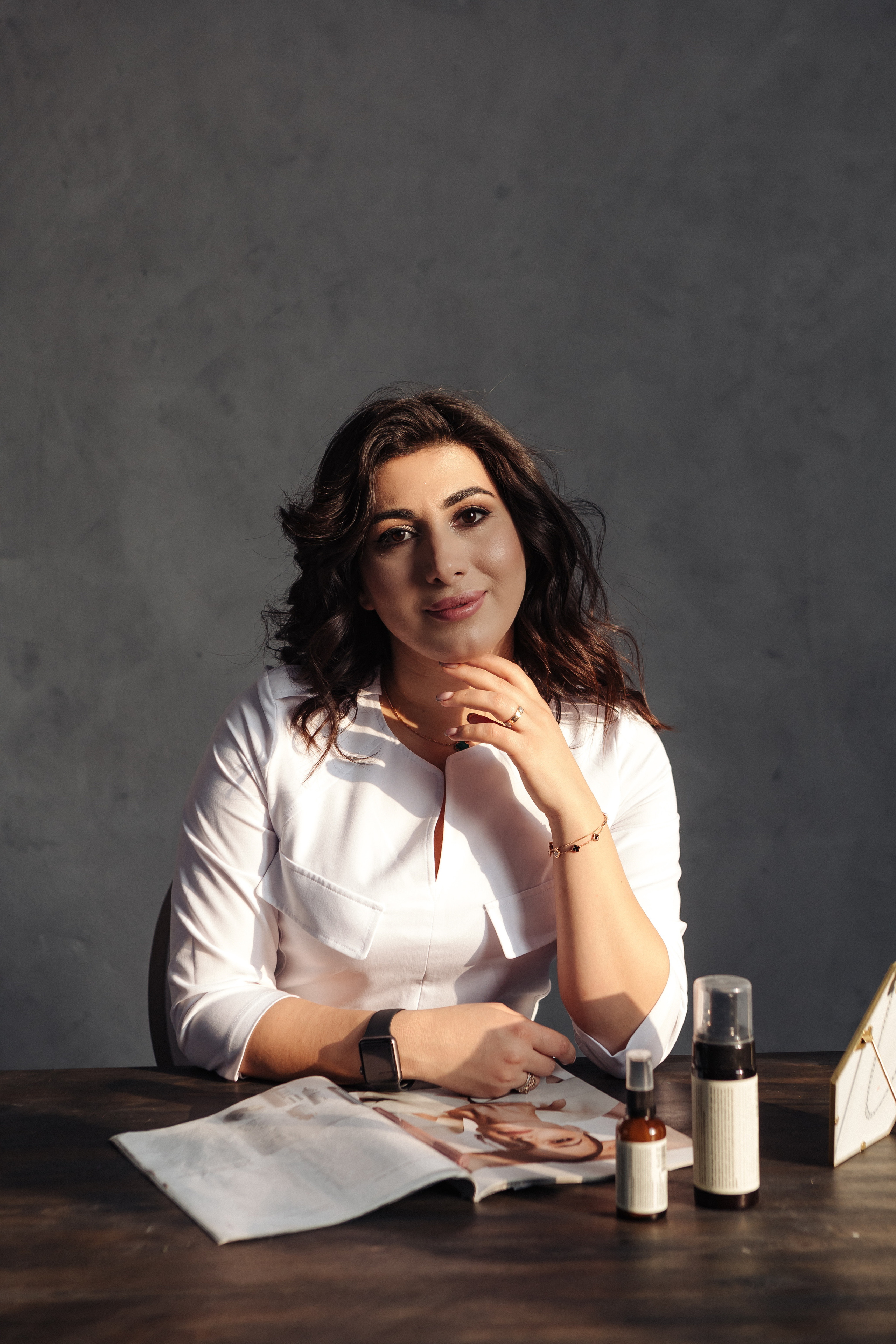 Контент-съёмка для косметолога Кенуль. Контент-фотограф в Абакане Наталья Нагибина