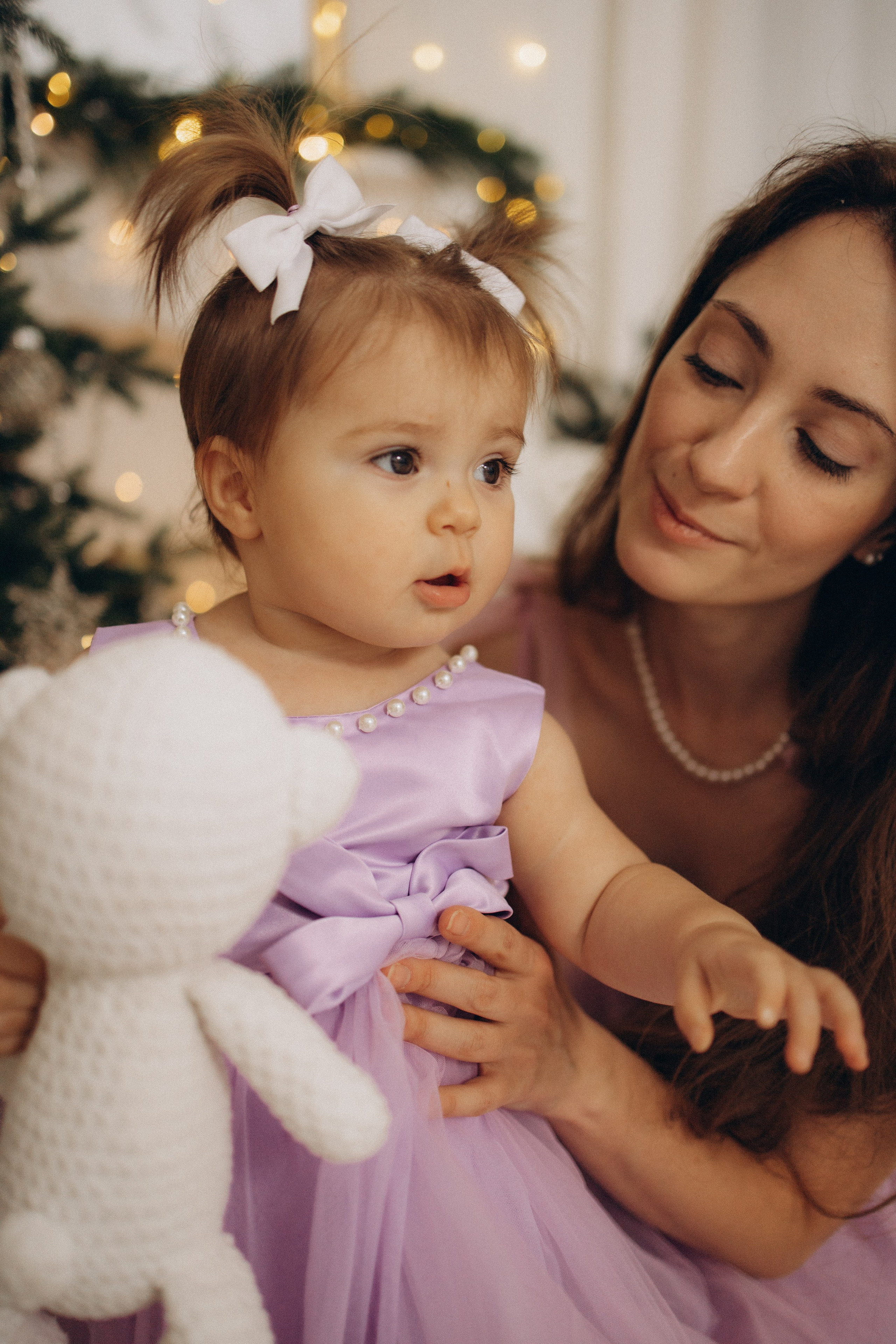 Новый год маленькой Анечки. Семейный фотограф в Москве Анастасия Шалда
