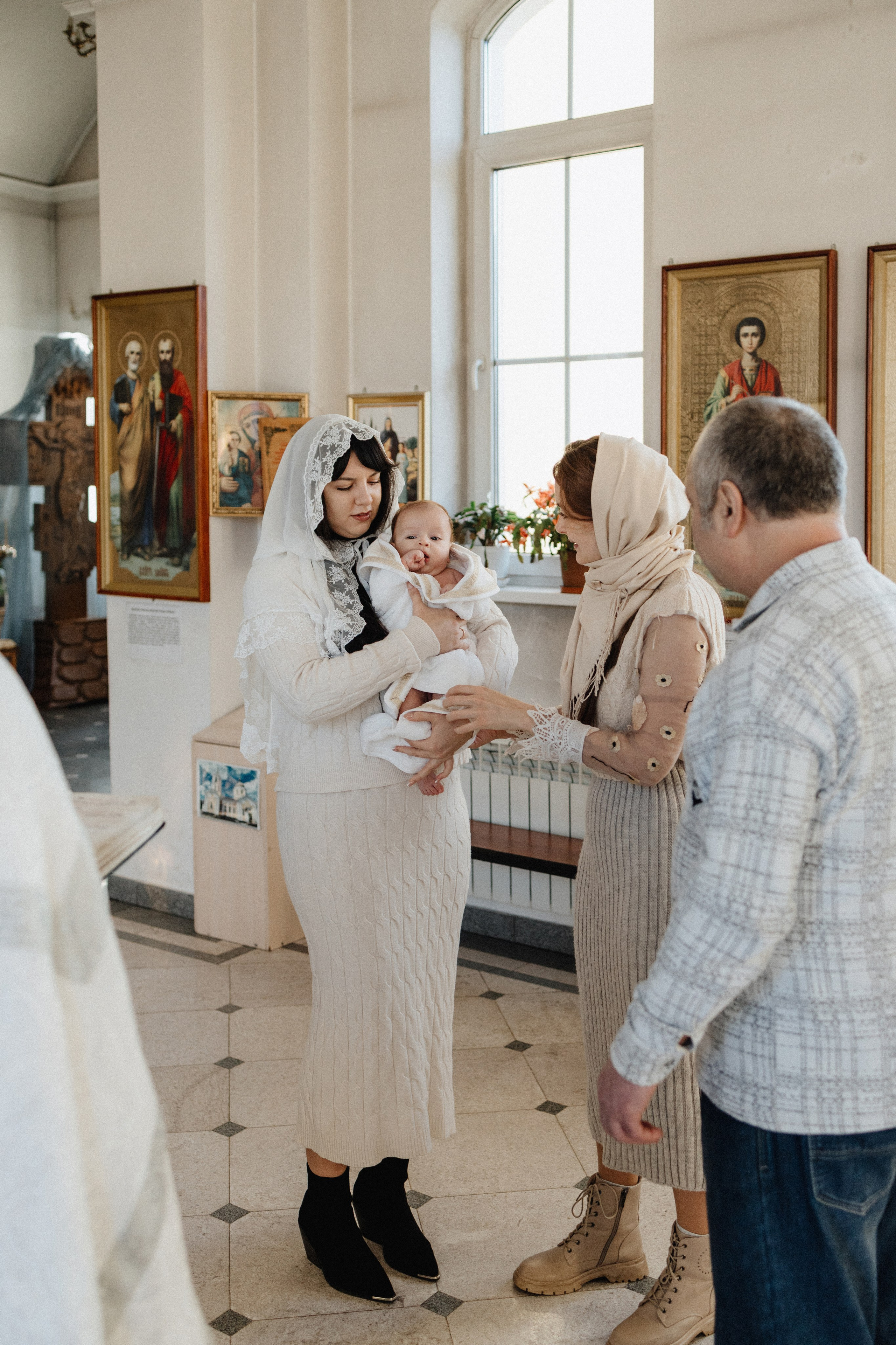 Крещение. Семейный лайфстайл фотограф в г. Липецк