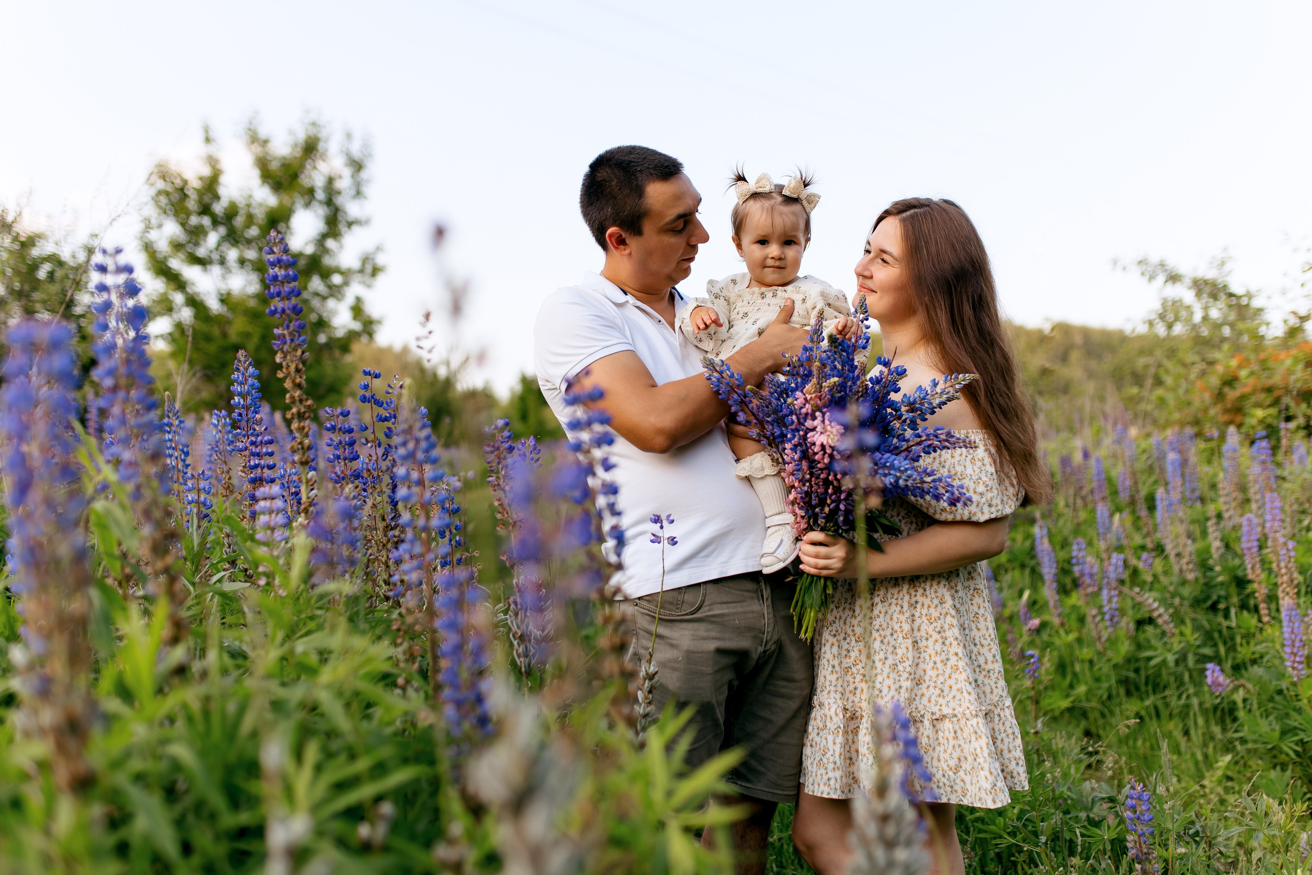 В люпинах. Свадебный и семейный фотограф в Туле и области Маша Костина