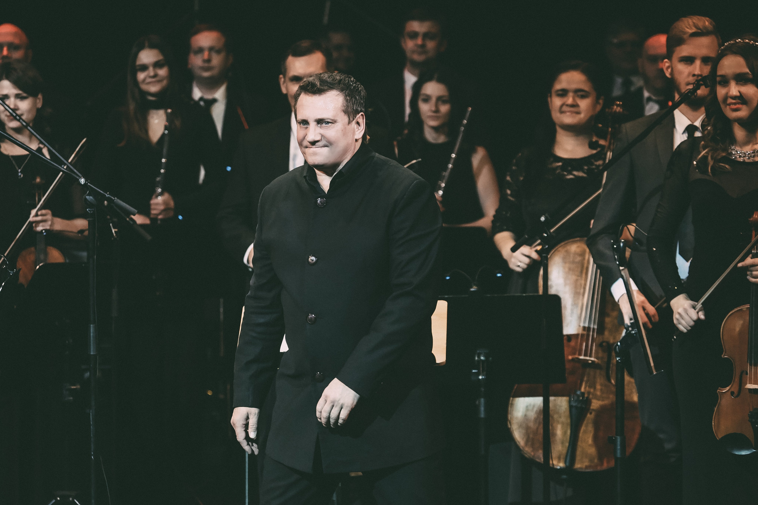 Концерт в Доме музыки в декабре 2021-го с Рязанским оркестром. Дарья Письменюк / Darya Leitstern — фотограф, музыкант, журналист, путешественник