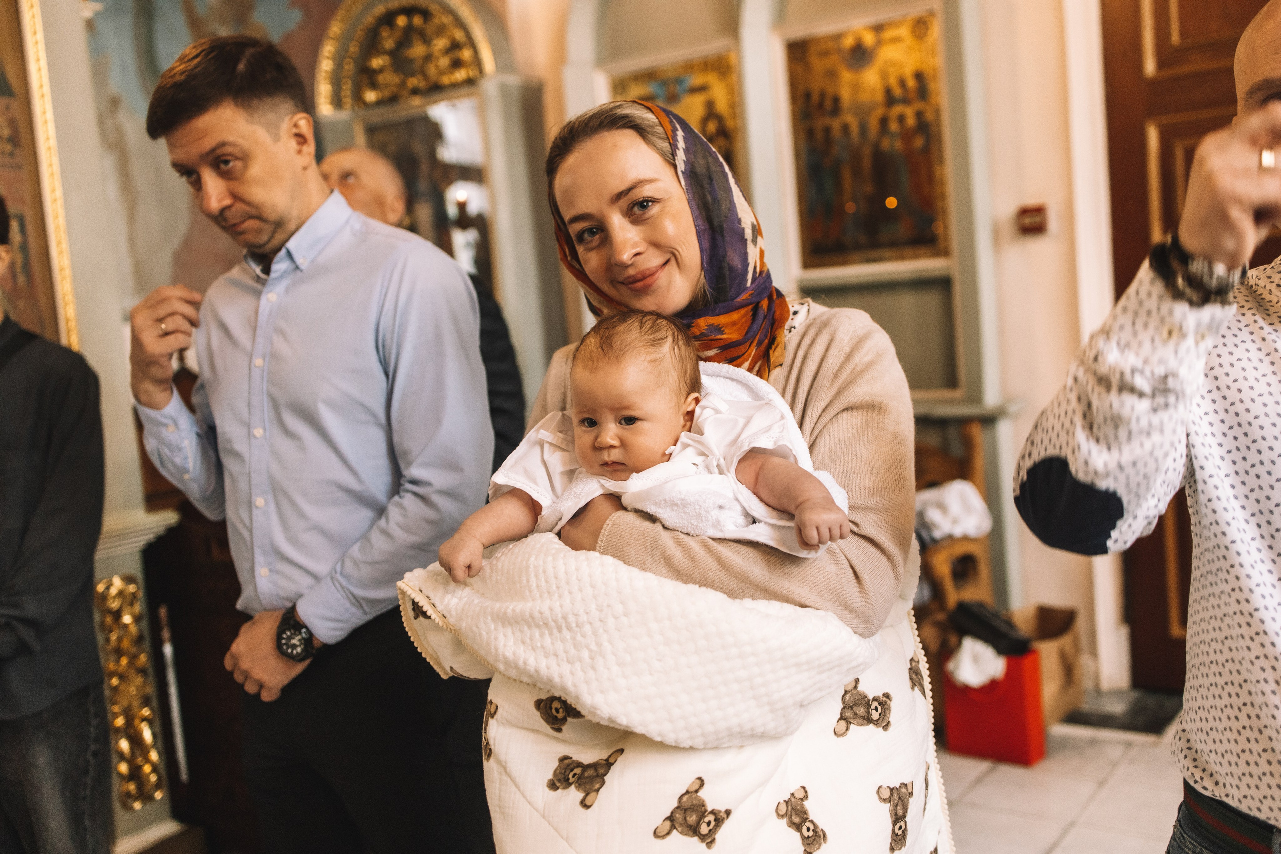 Крещение. Фотограф новорождённых в Москве и МО