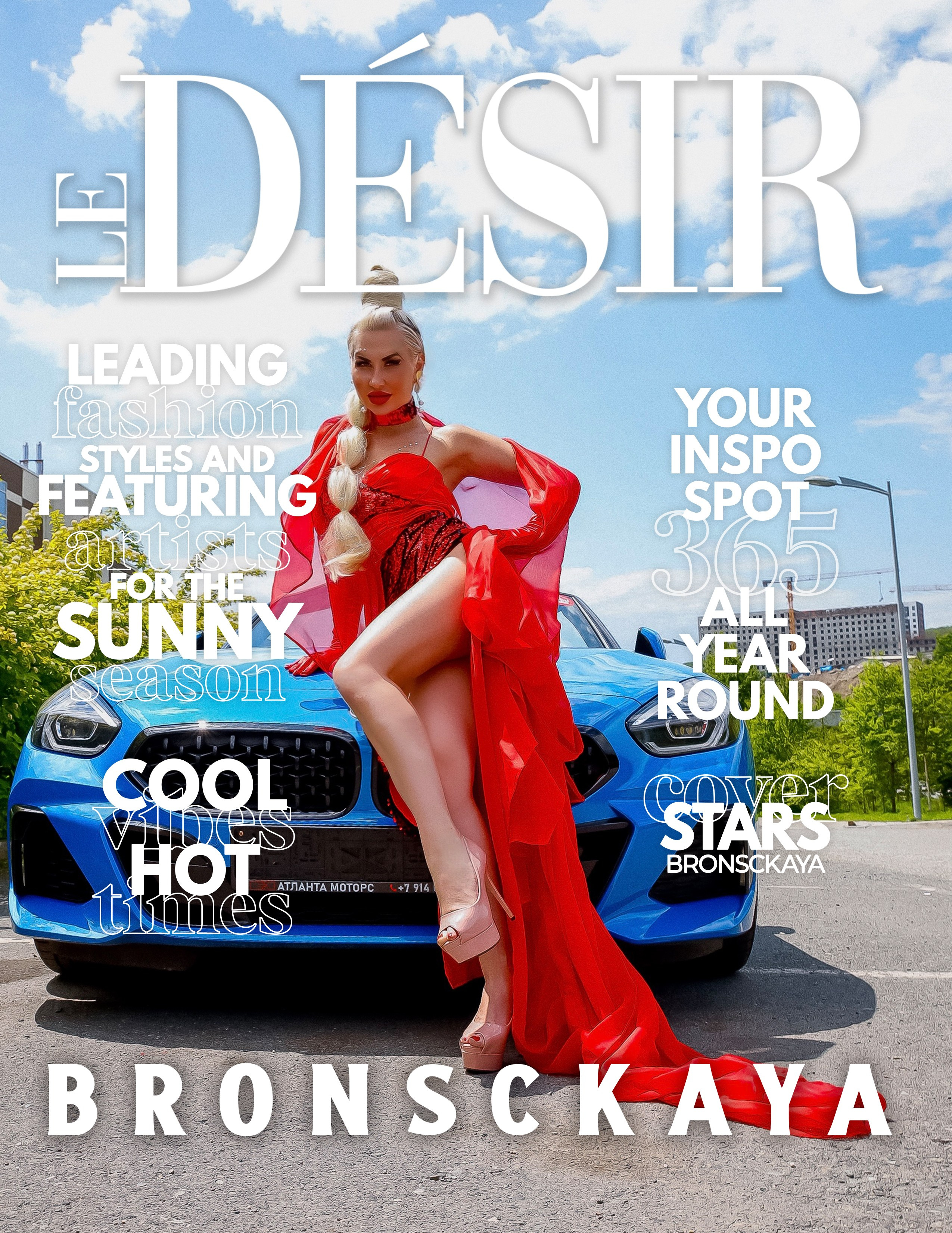 Европейские журналы. Фотосессии. BRONSCKAYA