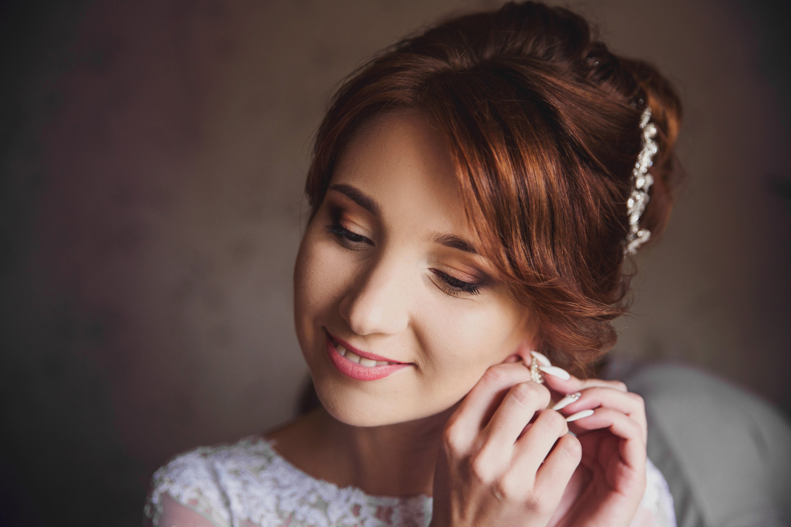 Макияж и прическа для невесты