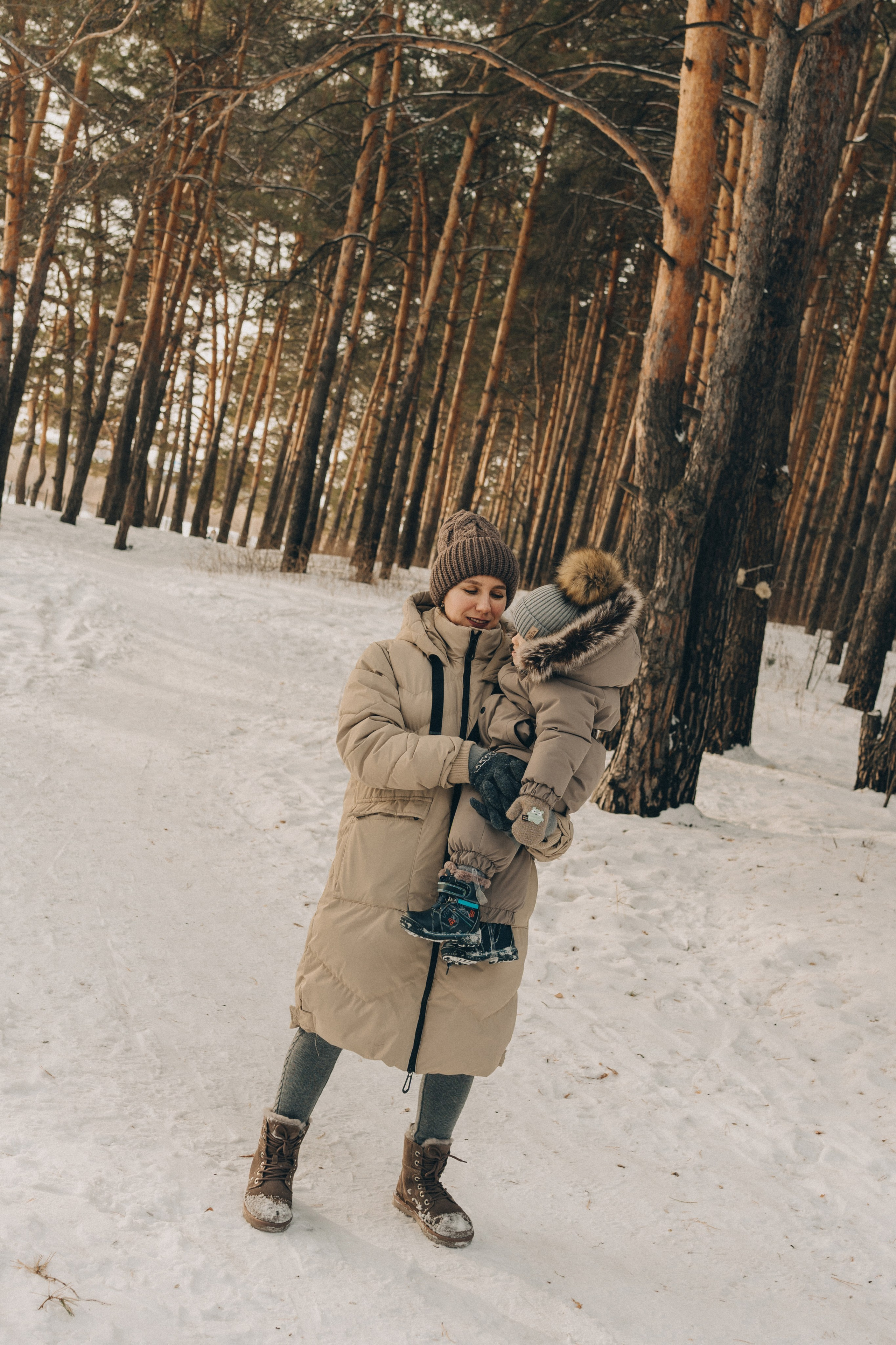 Зима. Креативный фотограф в городе Тюмень