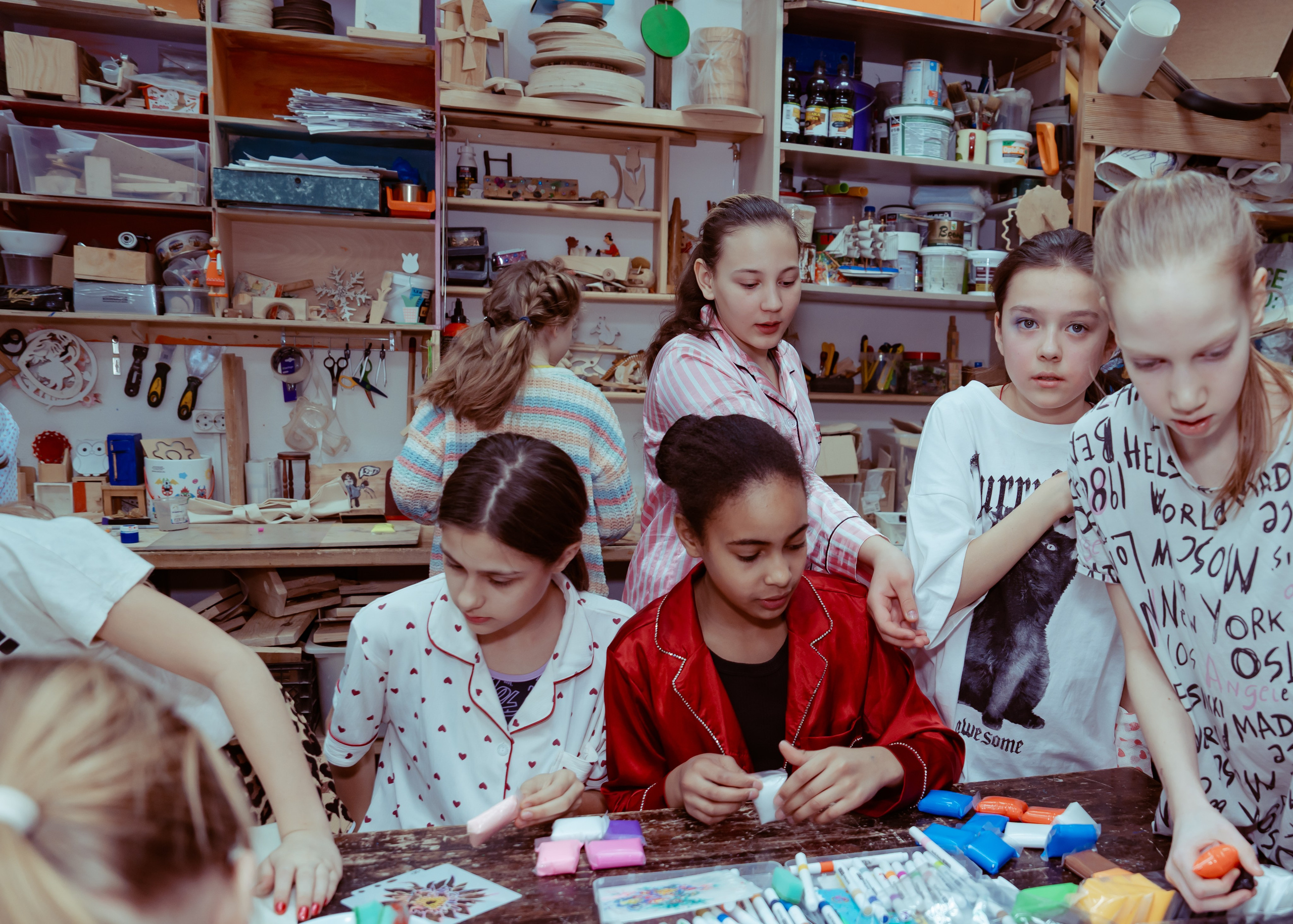 «Пижамная вечеринка». Крамер Юлиана детский и семейный фотограф