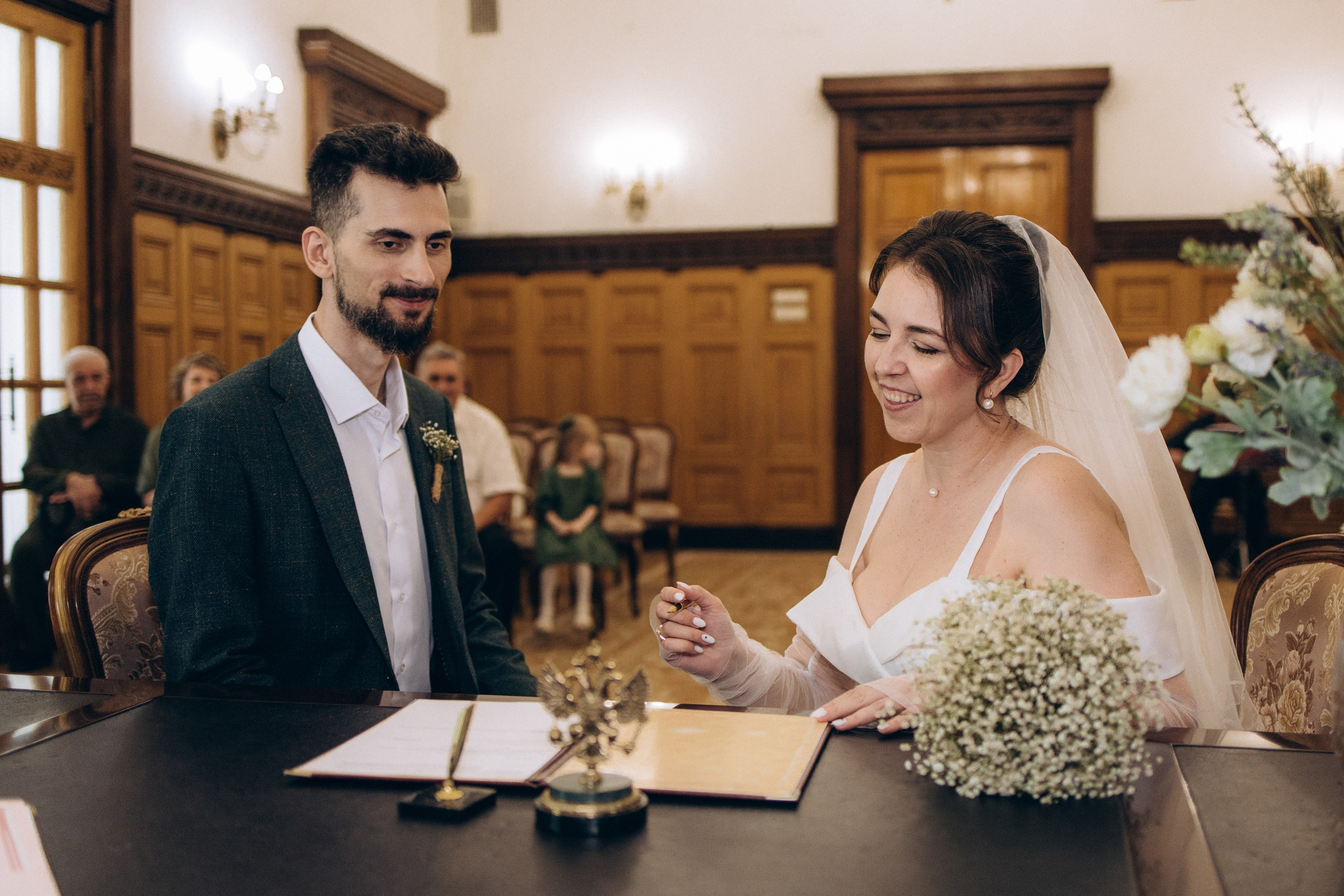 Свадебная фотосессия ЗАГС № 1 Москва. Семейный фотограф в Москве, Щелково, Фрязино _ Виктория Степанова