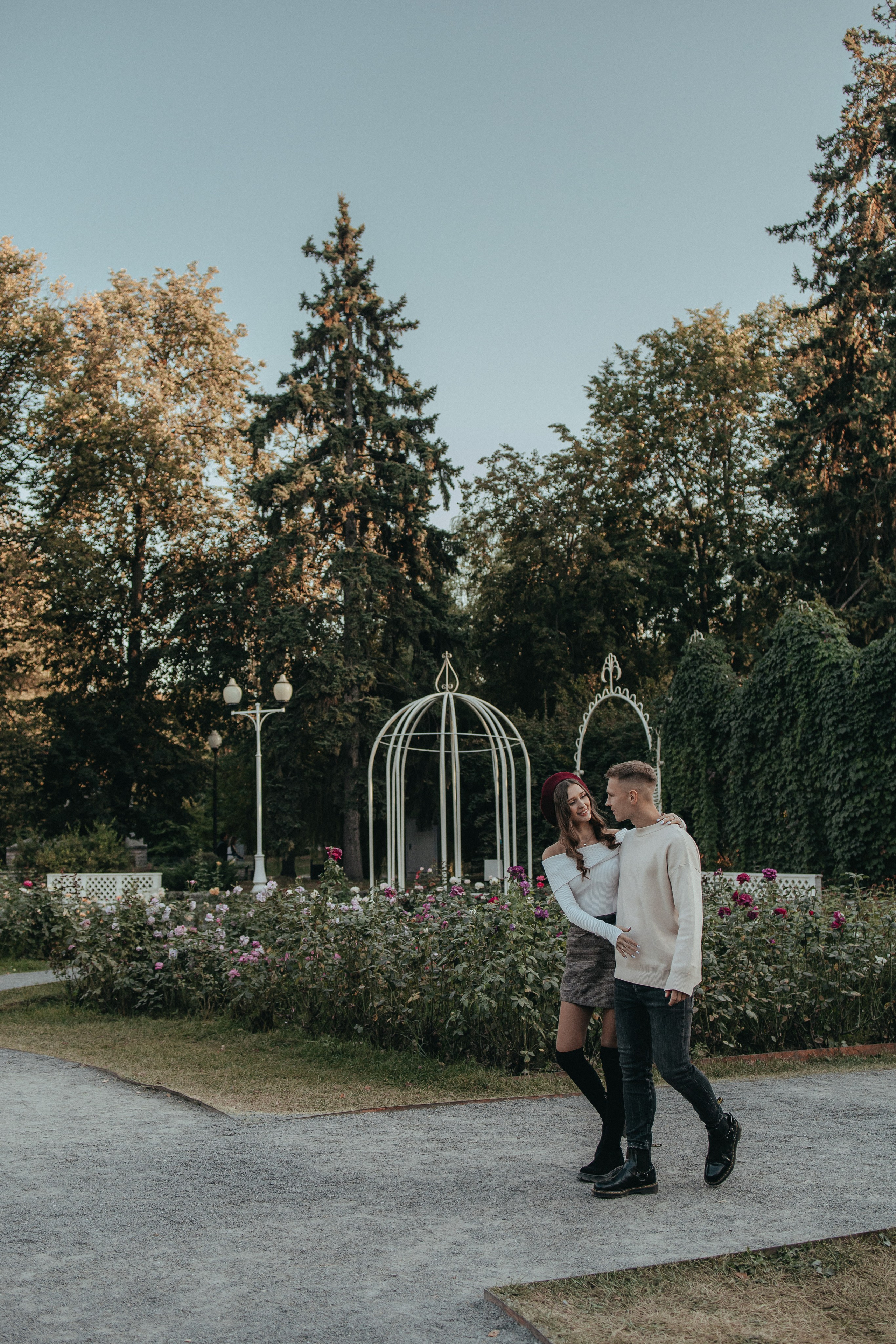 Красивая лавстори в Парке Горького для Вероники и Ивана. Семейный фотограф в Москве, Щелково, Фрязино _ Виктория Степанова