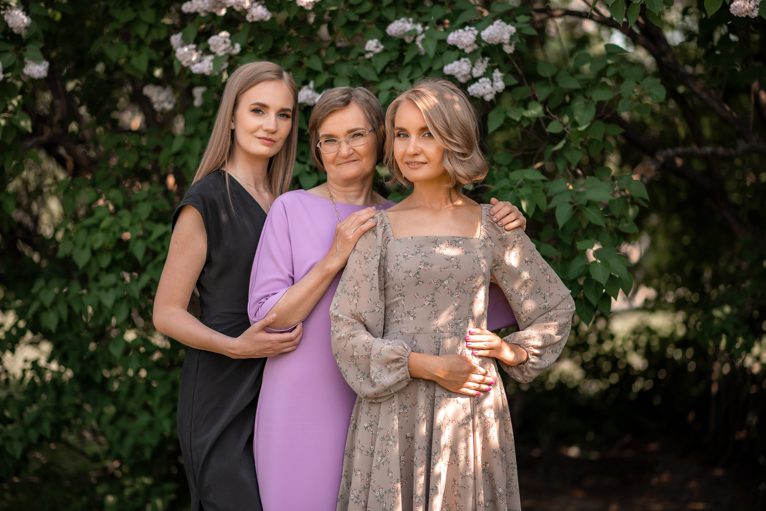 Две дочки и родители. Портретный фотограф в Петрозаводске Татьяна Лебедева