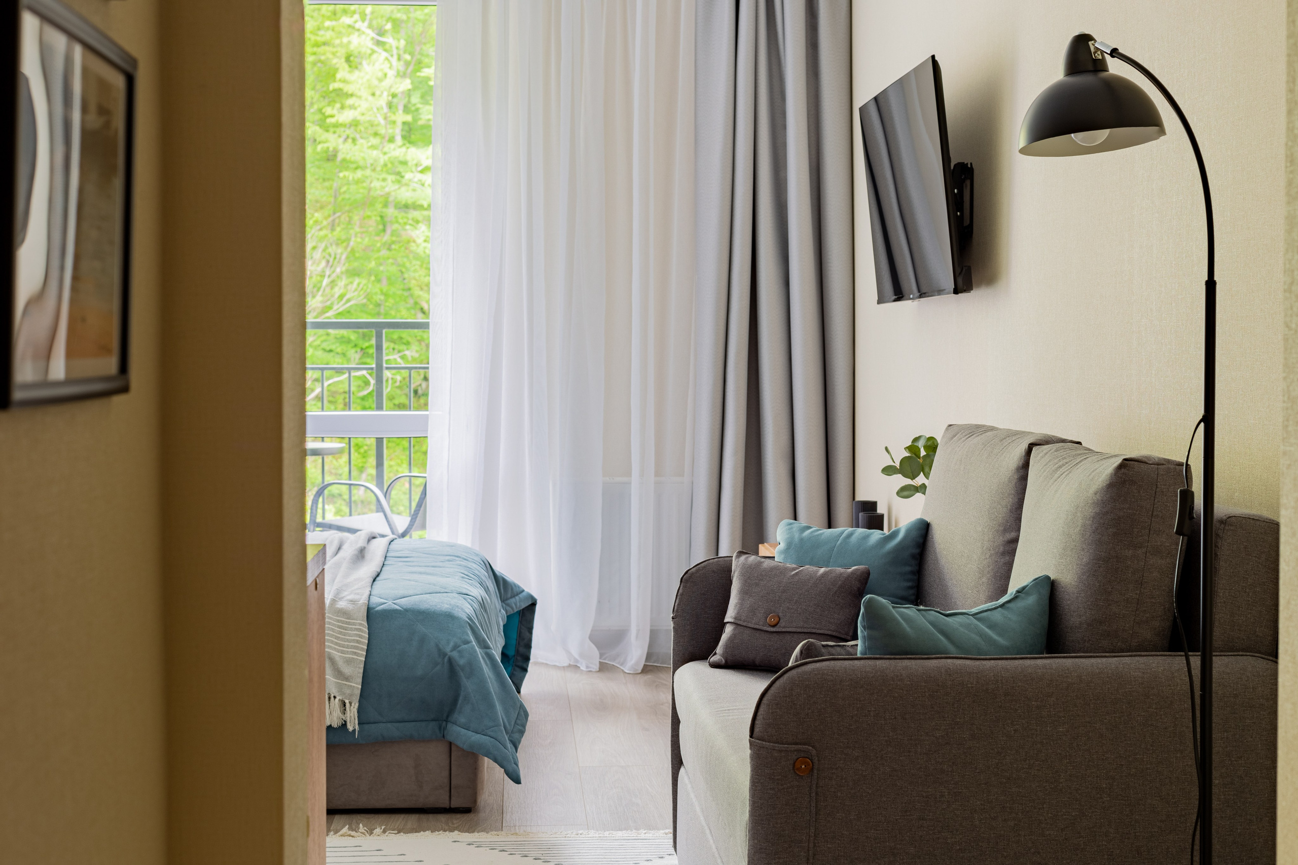 Комплектация студии с ремонтом от застройщика. Интерьерный фотограф. Хоумстейджер. Сочи/Адлер/Красная поляна