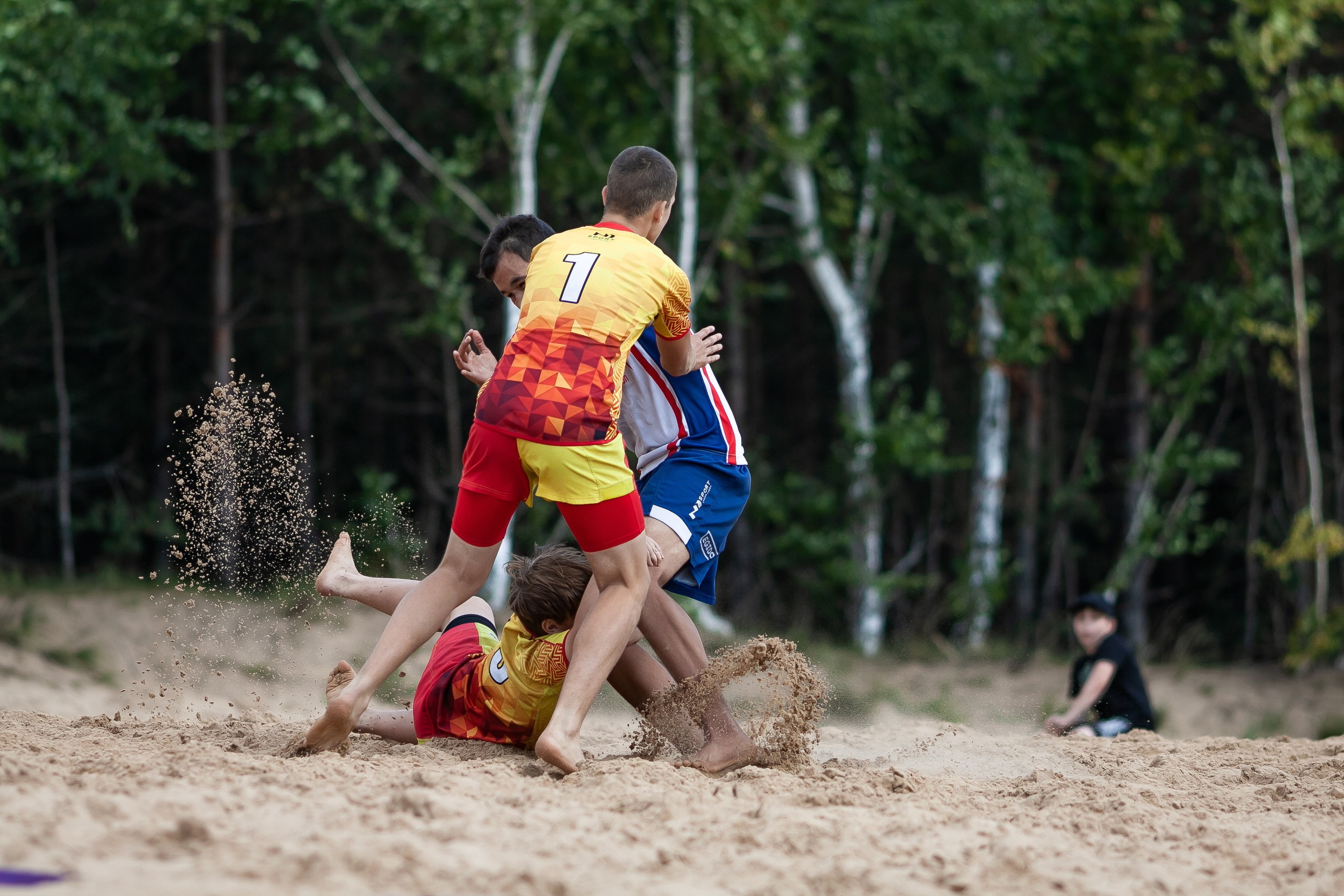 «Кубок «Молота» по пляжному Регби. Фотография