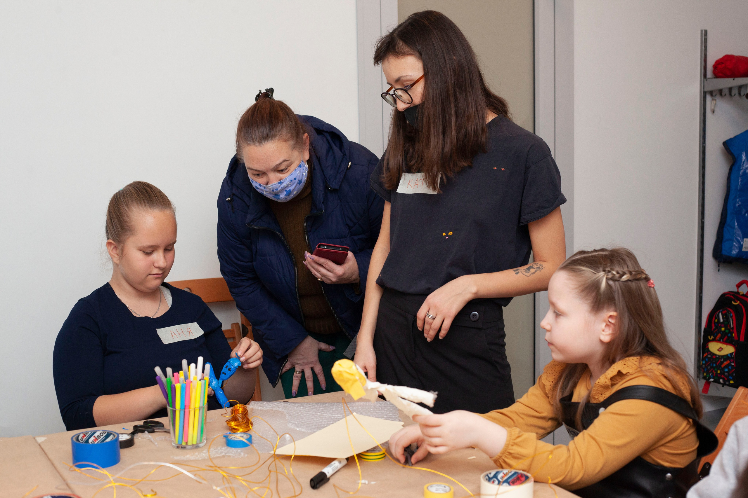 Детский мастер-класс в ММОМА. Stanislav Baryshev — People. Emotions. Atmosphere