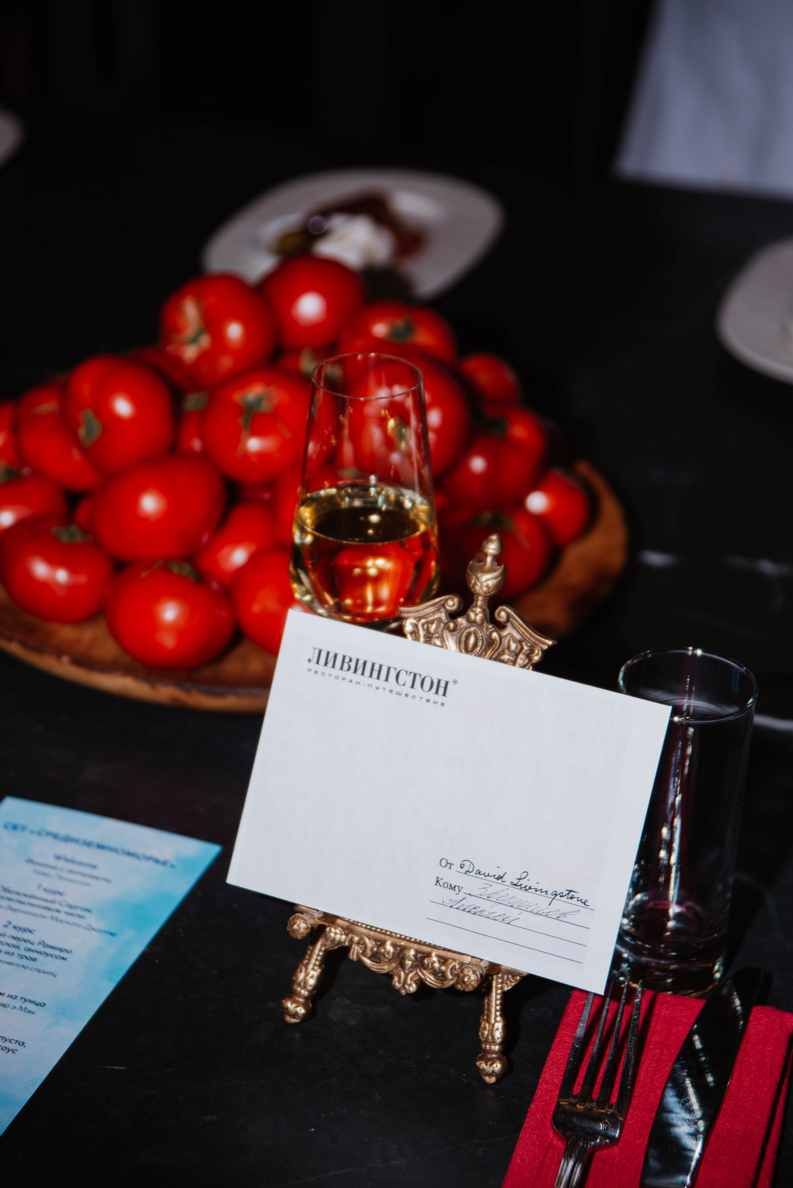 Шеф-тейбл в ресторане Ливингстон. Ксения Glossa. Портретный и репортажный фотограф в Самаре