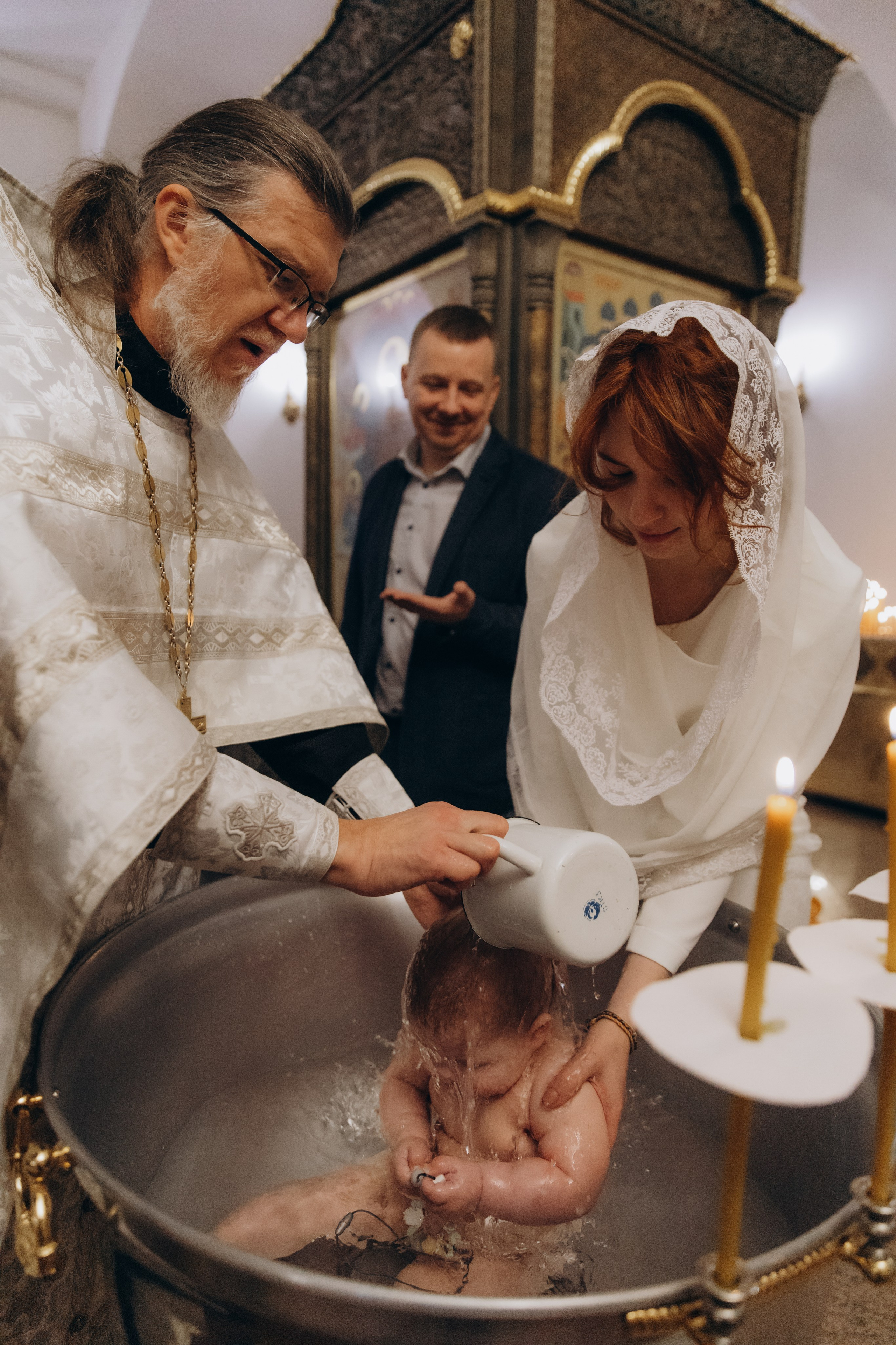 Таинство Крещения Южный Храм. Фотограф Новый Уренгой I Ньюборн I Фотограф материнства I ЯНАО