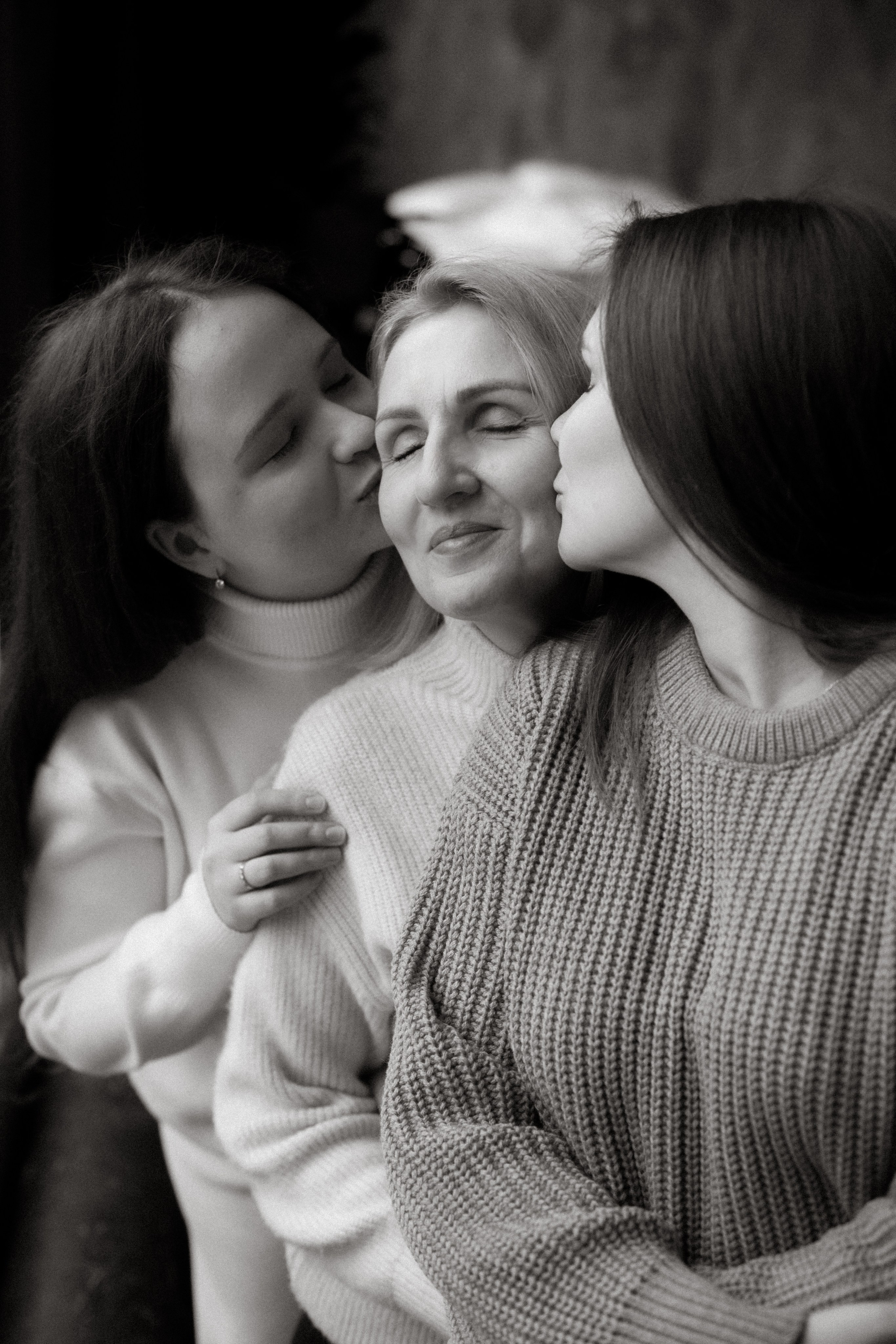 Ольга + Саша + Наташа. Семейный и детский фотограф Юлия Шох