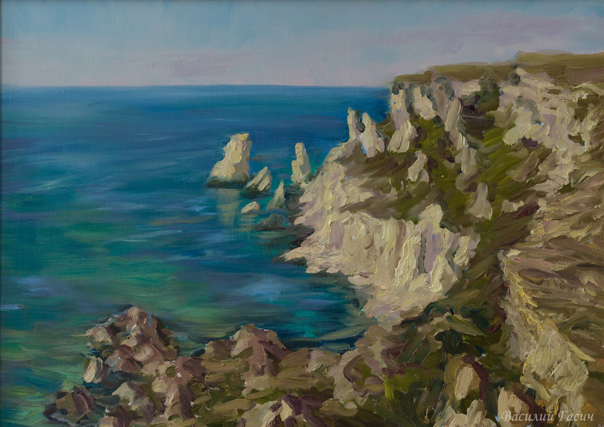 Крым. Художник Василий Гасич