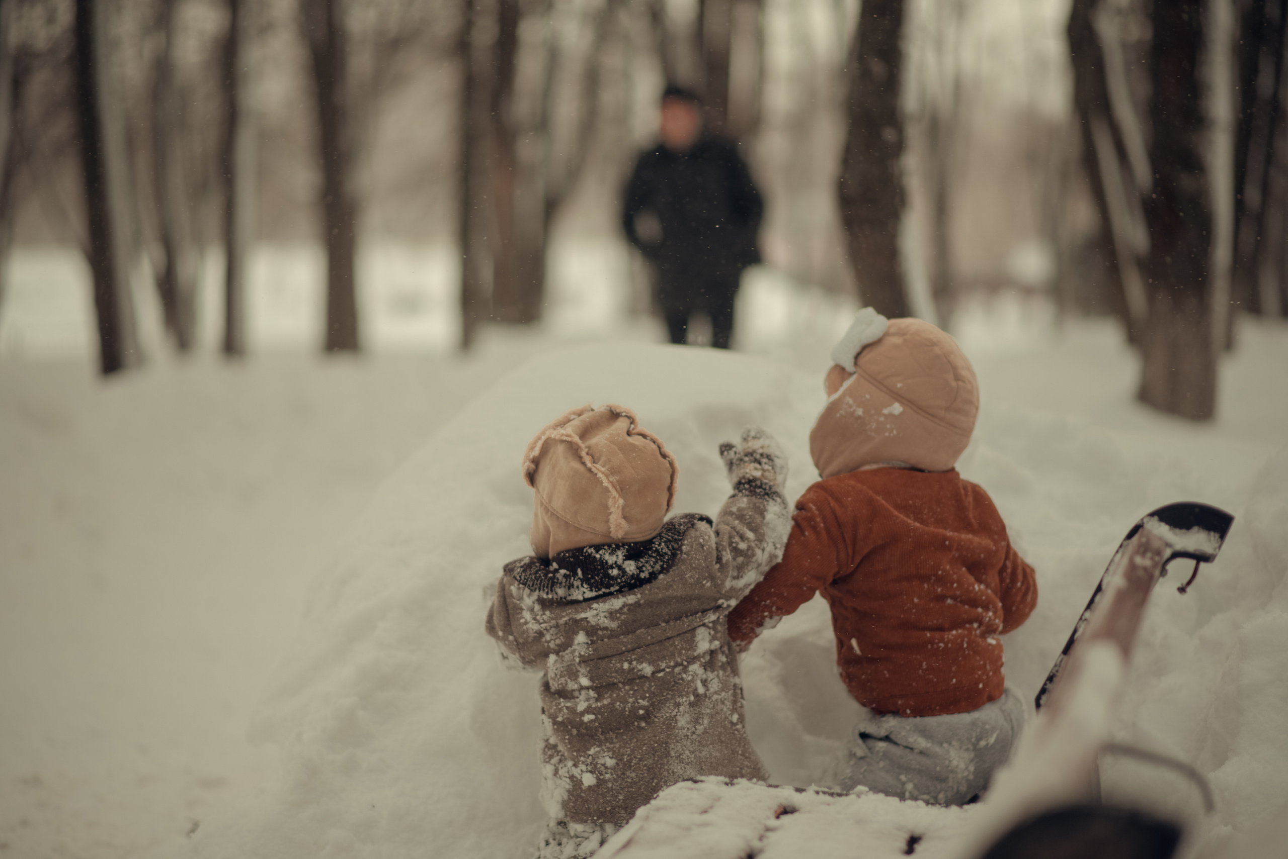 Снежки. Детский и семейный фотограф/видеограф Галина Чеб