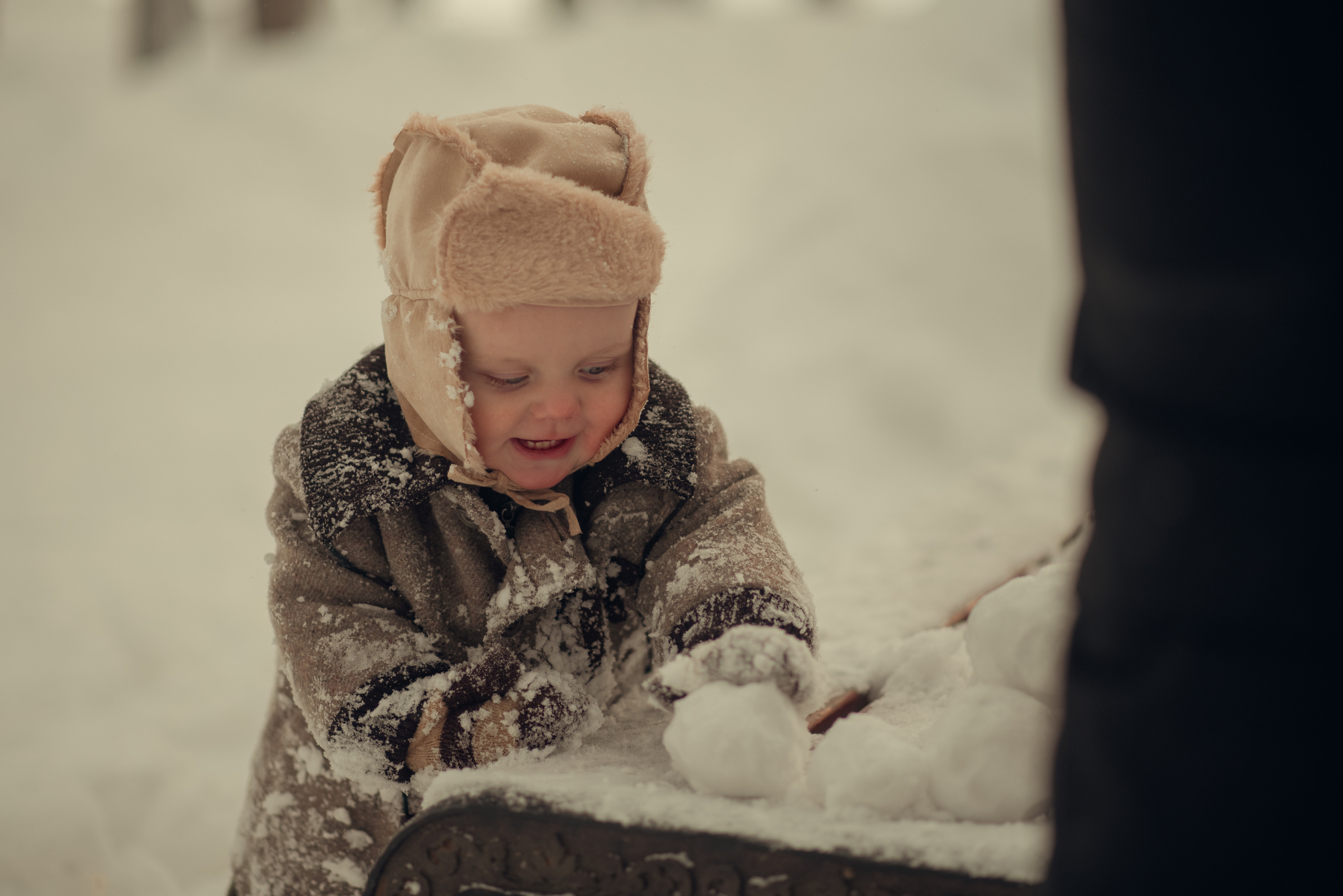 Снежки. Детский и семейный фотограф/видеограф Галина Чеб