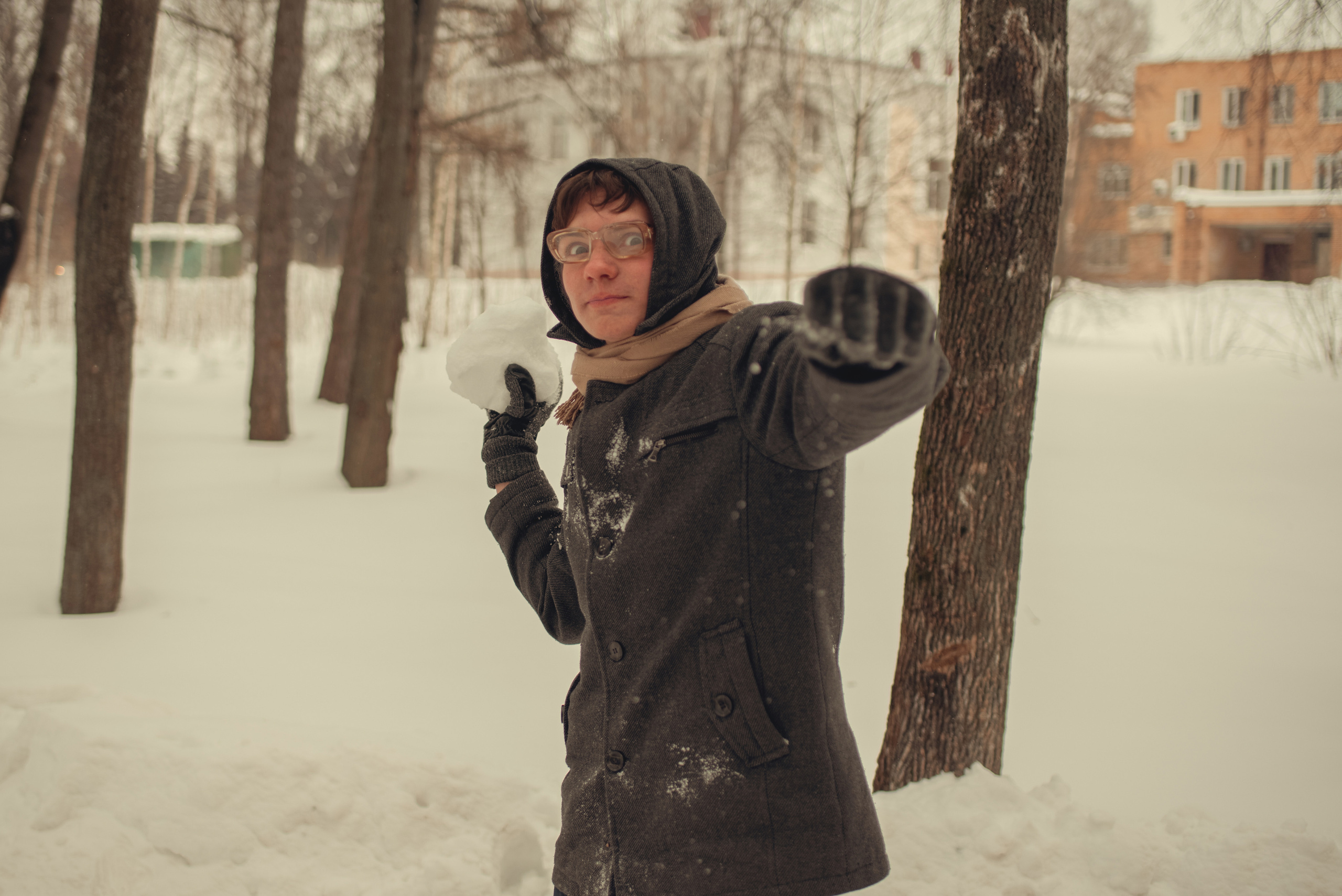 Снежки. Детский и семейный фотограф/видеограф Галина Чеб