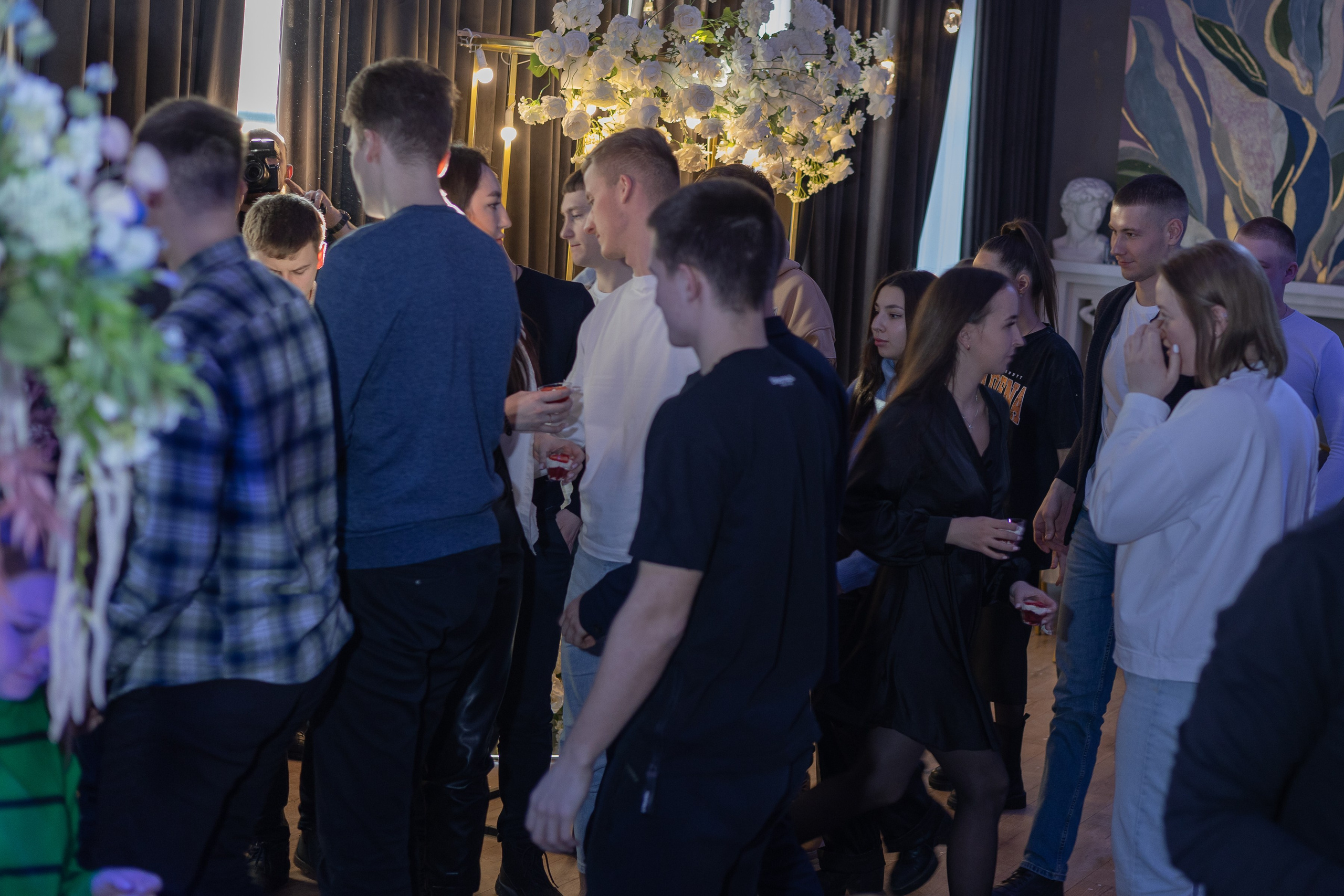 Свадебное чаепитие для молодоженов