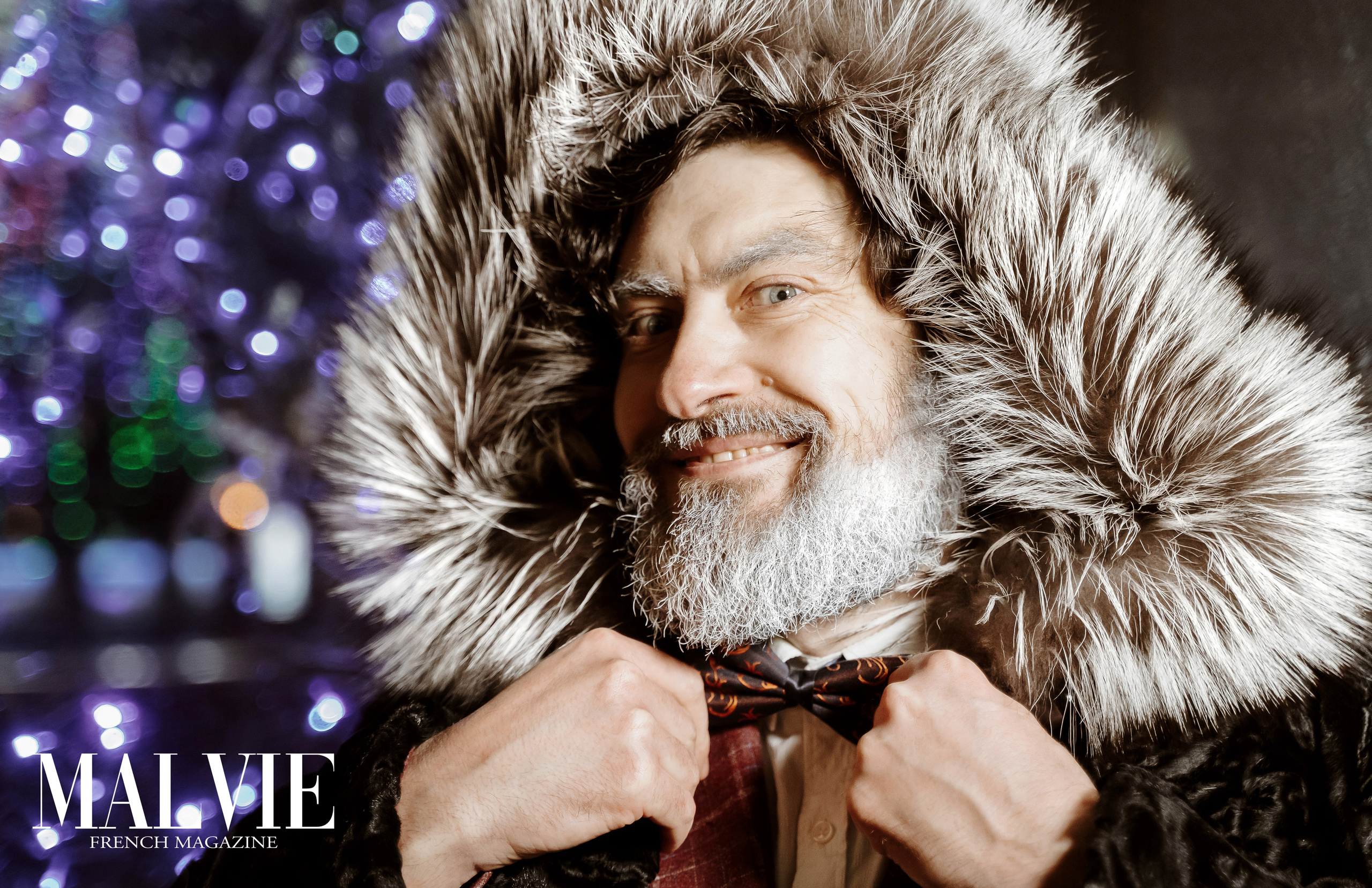 Fashion Santa. Photographer Natalia Baranova