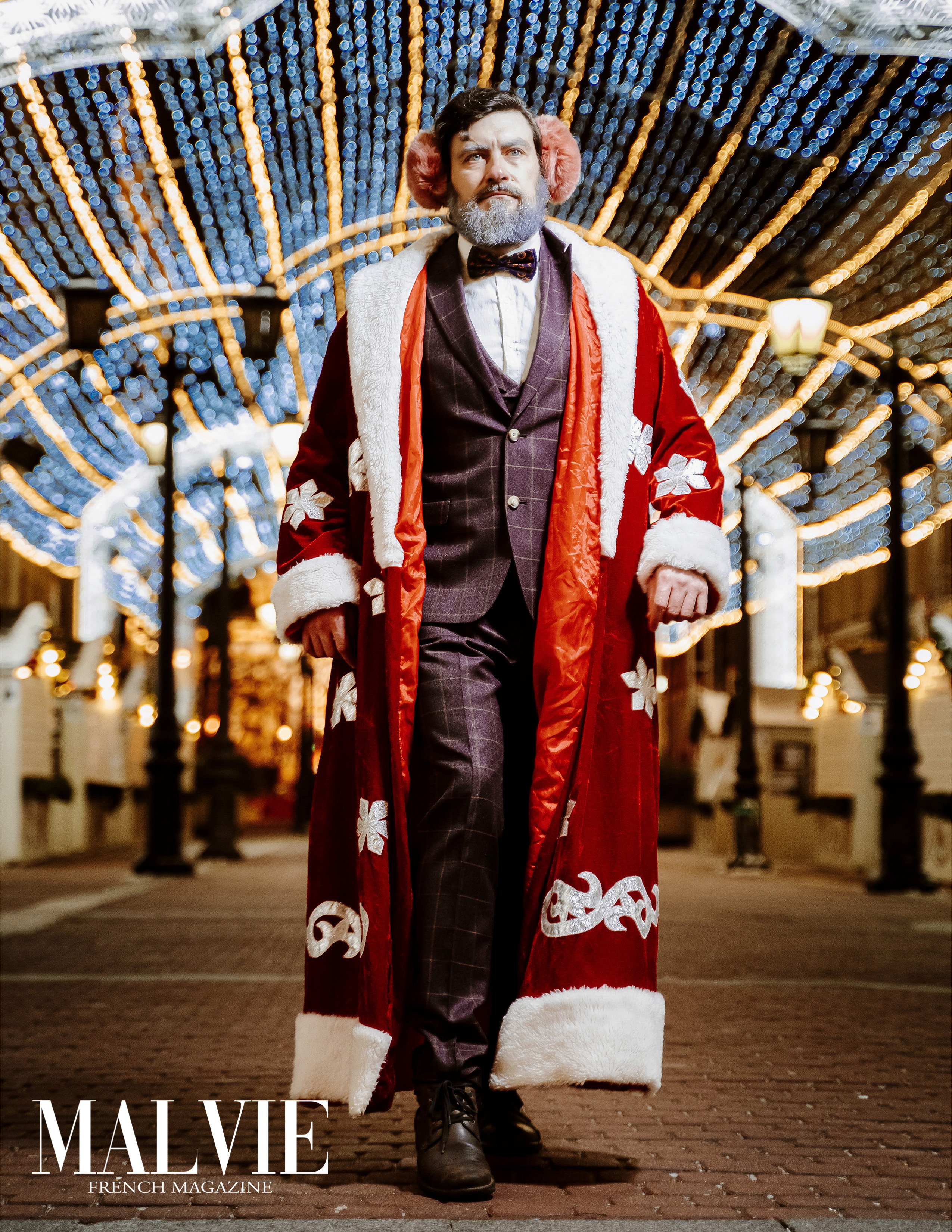 Fashion Santa. Photographer Natalia Baranova