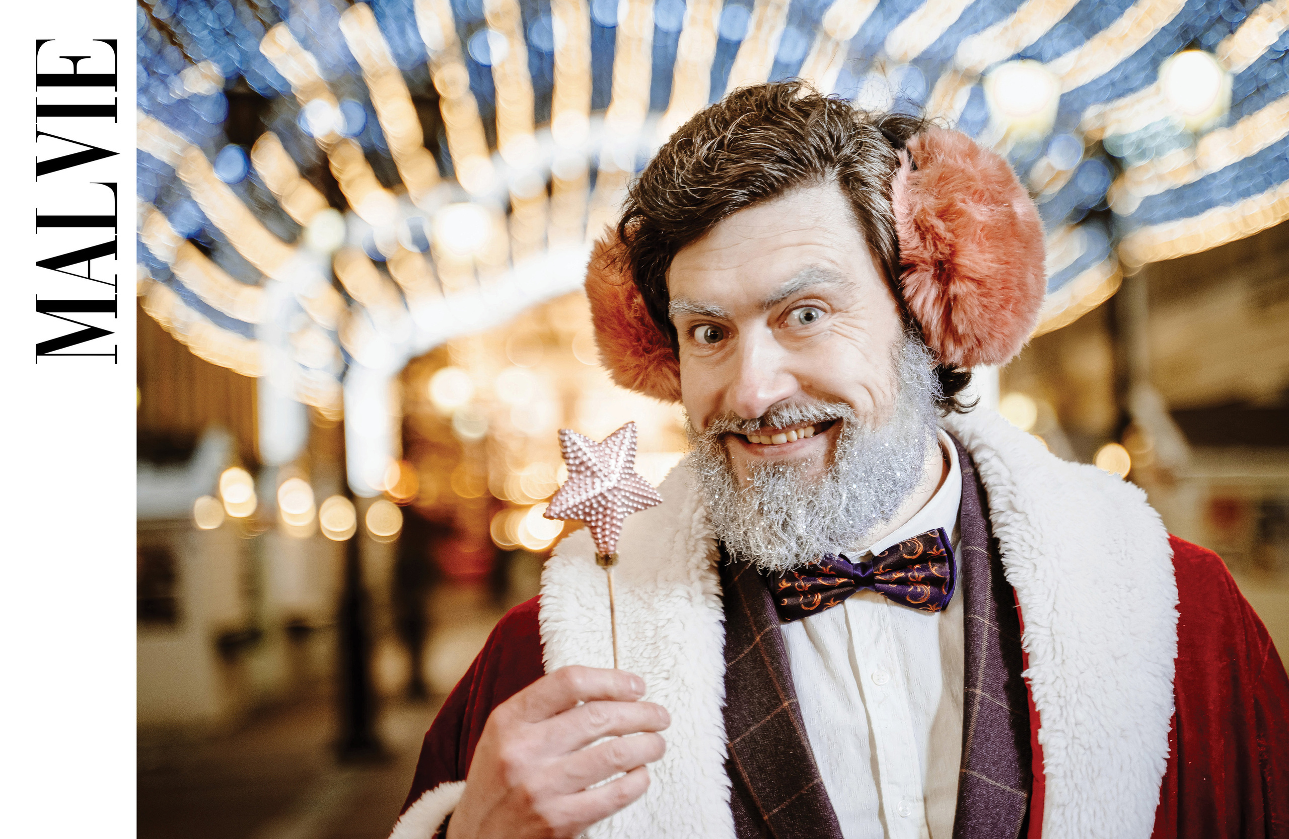 Fashion Santa. Photographer Natalia Baranova