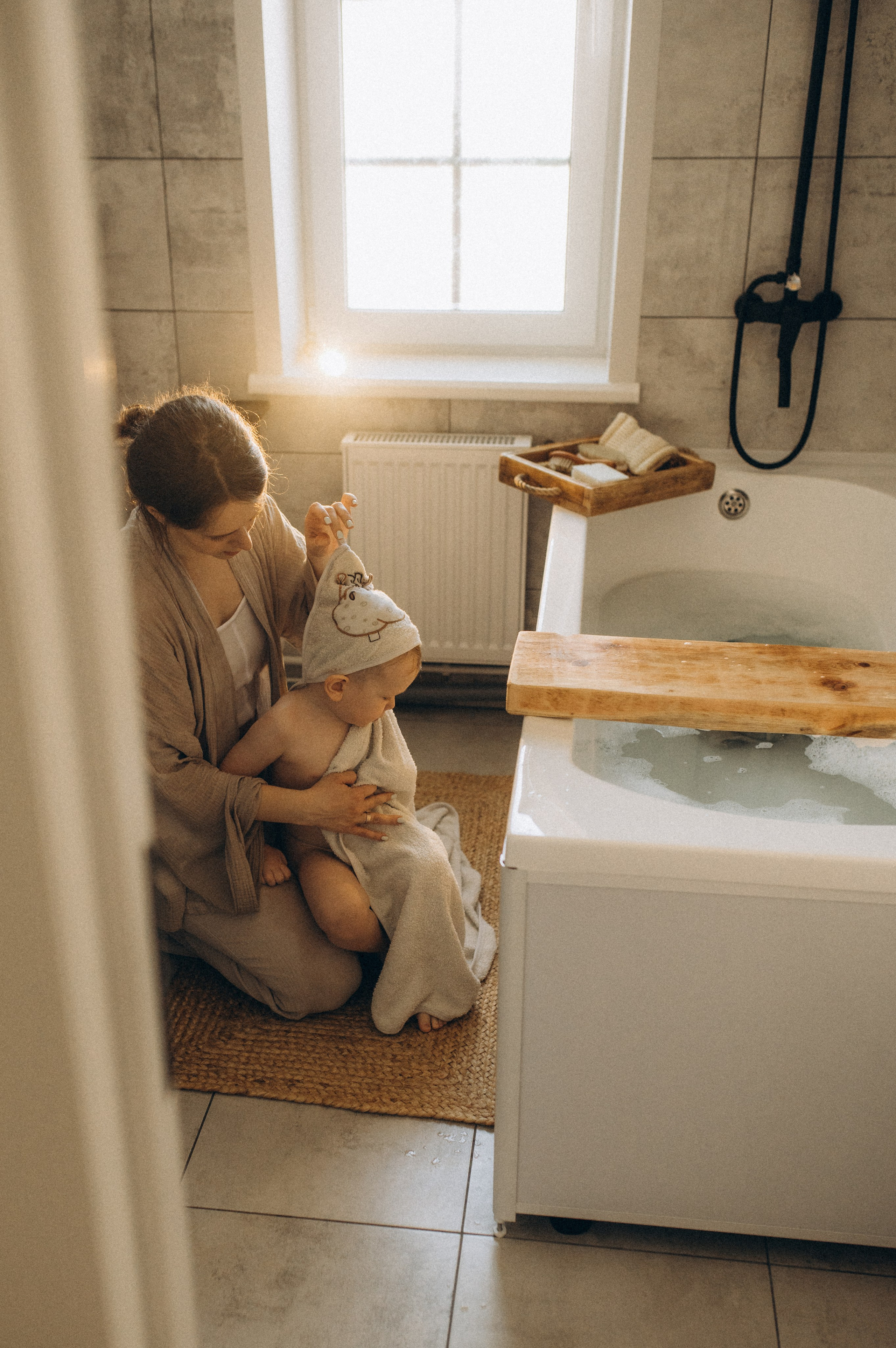 Съемка купания ребенка. Семейный фотограф в Новосибирске Женя Индрикова