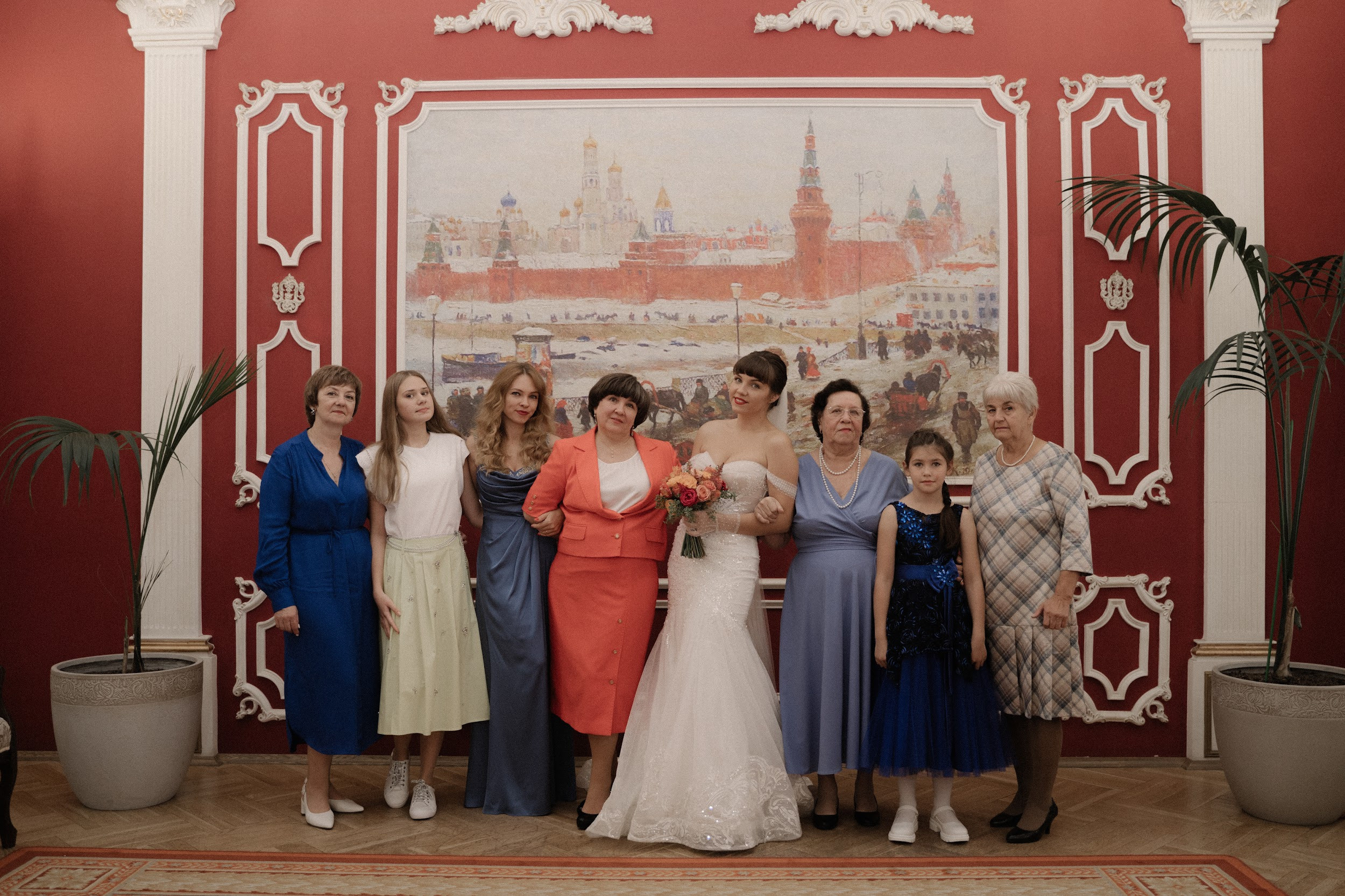 Александр и Алина. Роспись и камерный ужин. Организация и координация свадебных и семейных торжеств