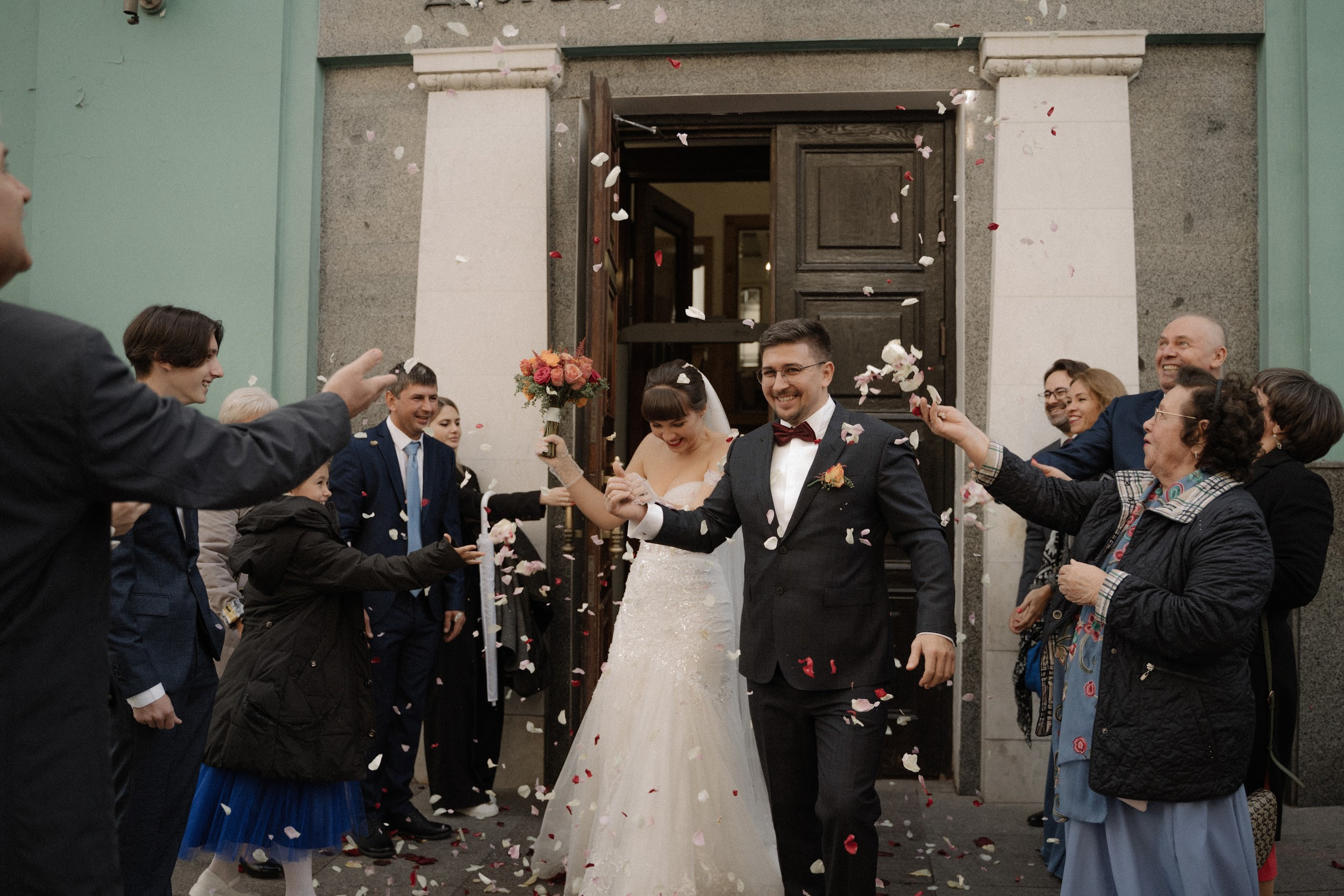 Александр и Алина. Роспись и камерный ужин. Организация и координация свадебных и семейных торжеств