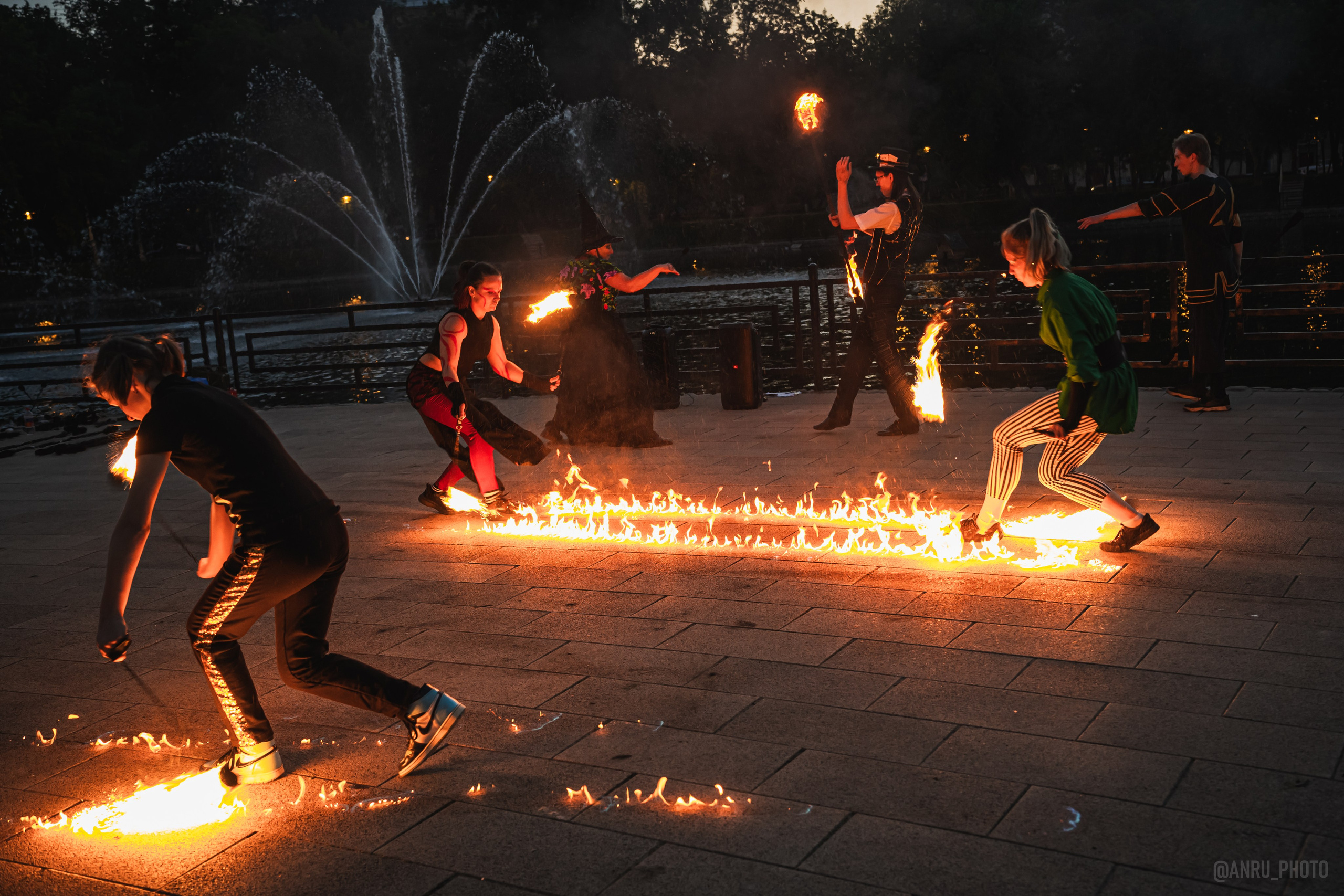 «FIRE FAMILY» Фаершоу. Репортажный фотограф Анастасия Рубцова