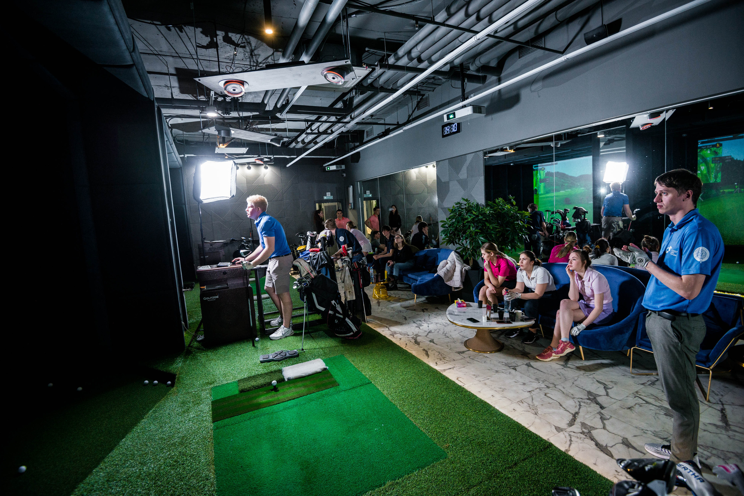 Зимний чемпионат нацональной студенческой лиги гольфа 2022. Свадебный фотограф на Урале Виктор Соколов