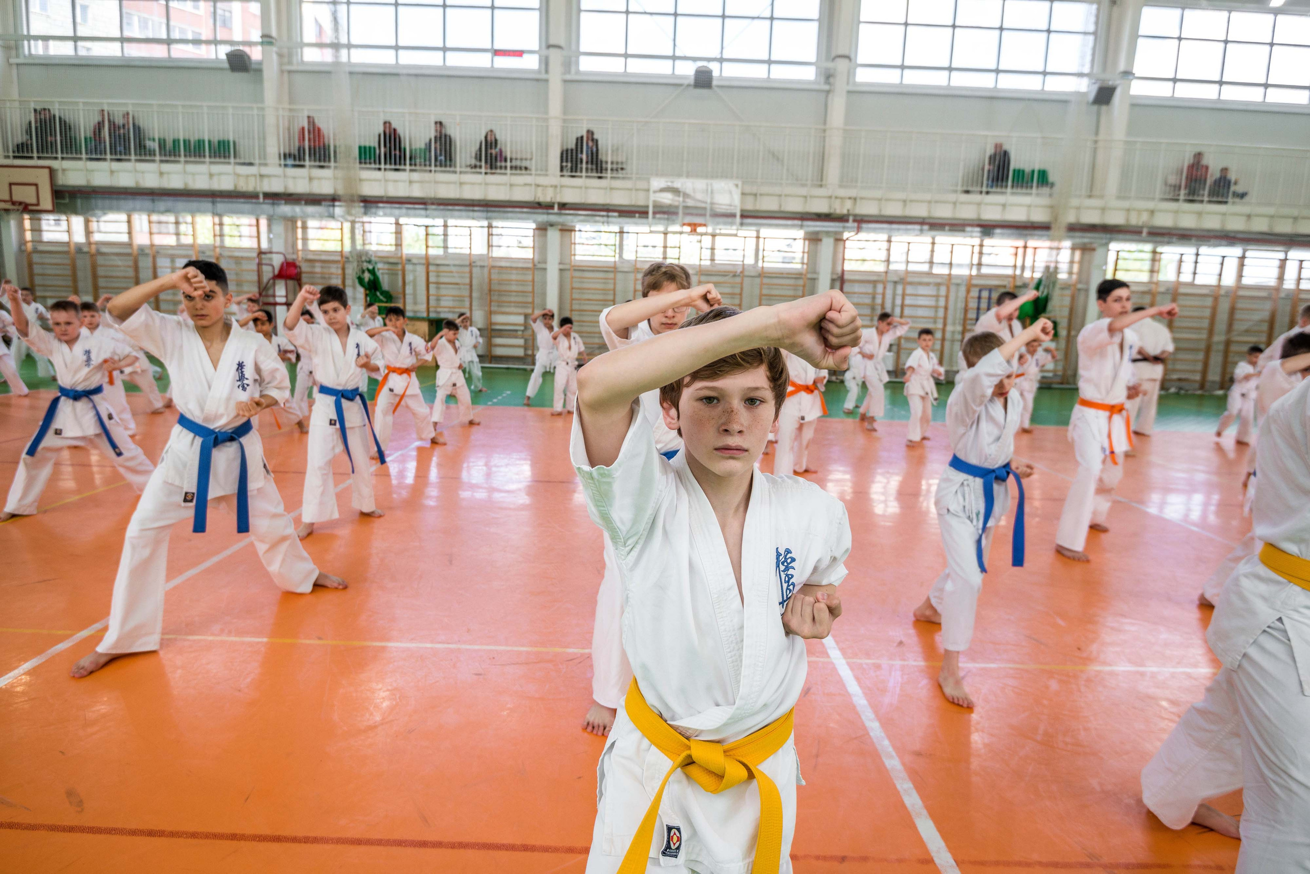 Аттестация киокошинкай клуб «ИППОН», Екатеринбург. Свадебный фотограф на Урале Виктор Соколов