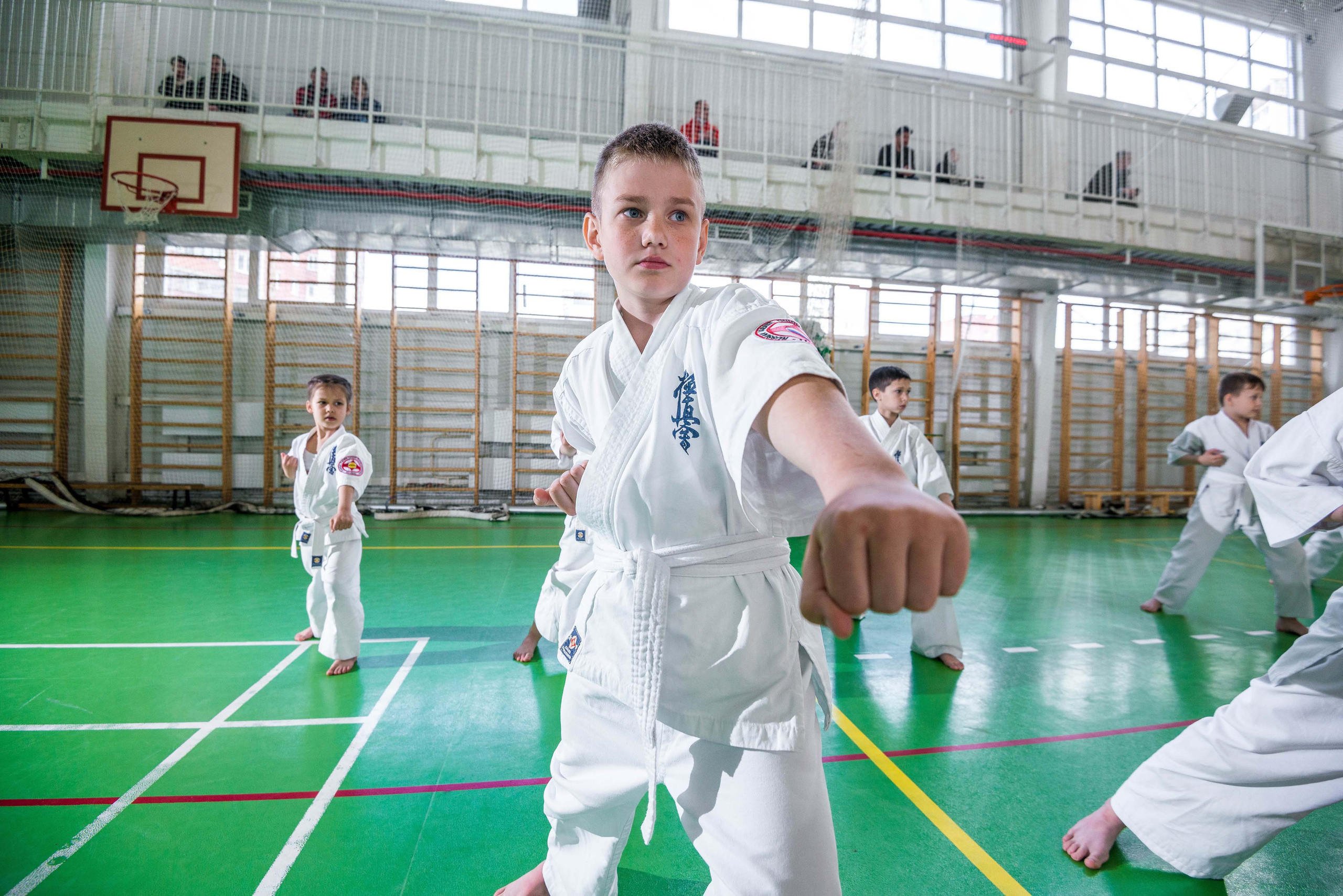 Аттестация киокошинкай клуб «ИППОН», Екатеринбург. Свадебный фотограф на Урале Виктор Соколов