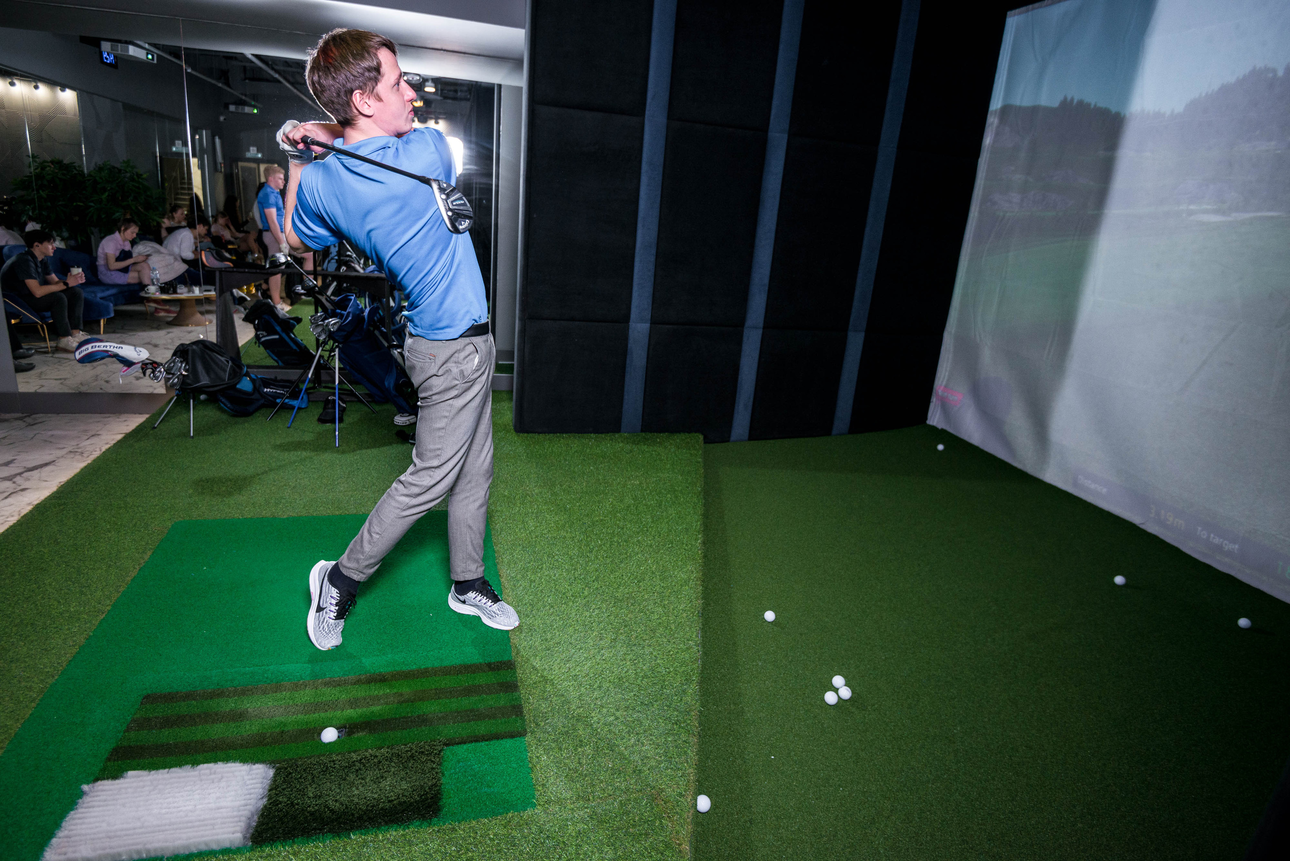 Зимний чемпионат нацональной студенческой лиги гольфа 2022. Свадебный фотограф на Урале Виктор Соколов