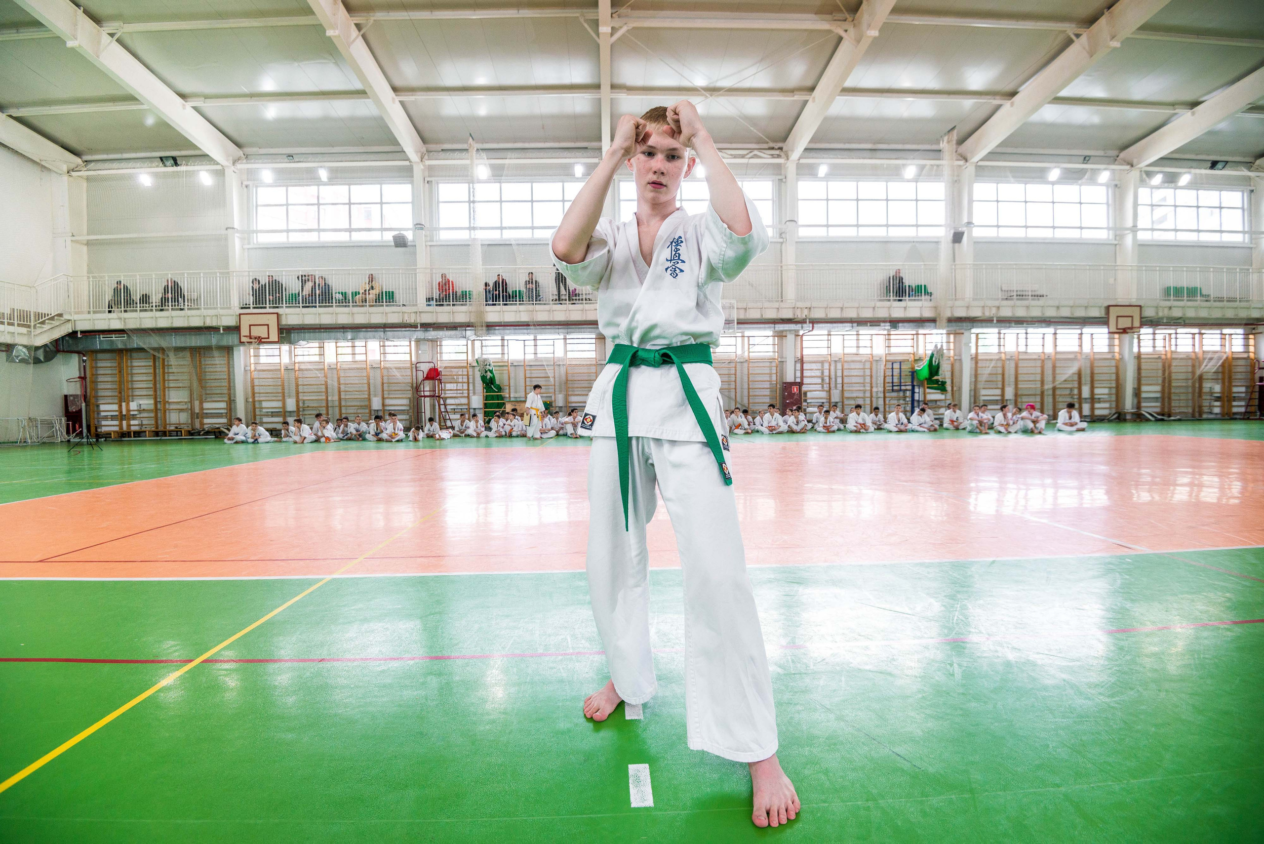 Аттестация киокошинкай клуб «ИППОН», Екатеринбург. Свадебный фотограф на Урале Виктор Соколов