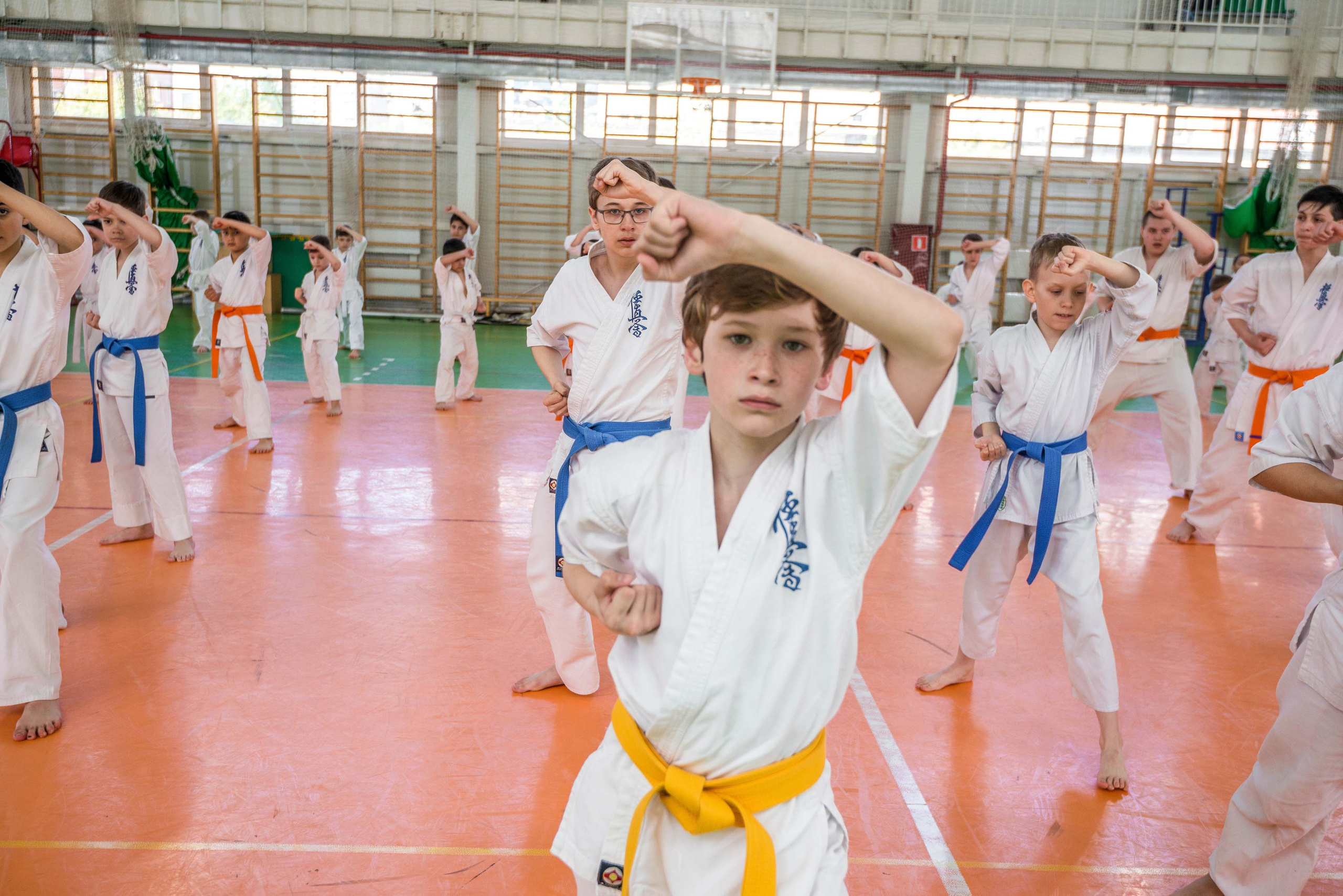 Аттестация киокошинкай клуб «ИППОН», Екатеринбург. Свадебный фотограф на Урале Виктор Соколов