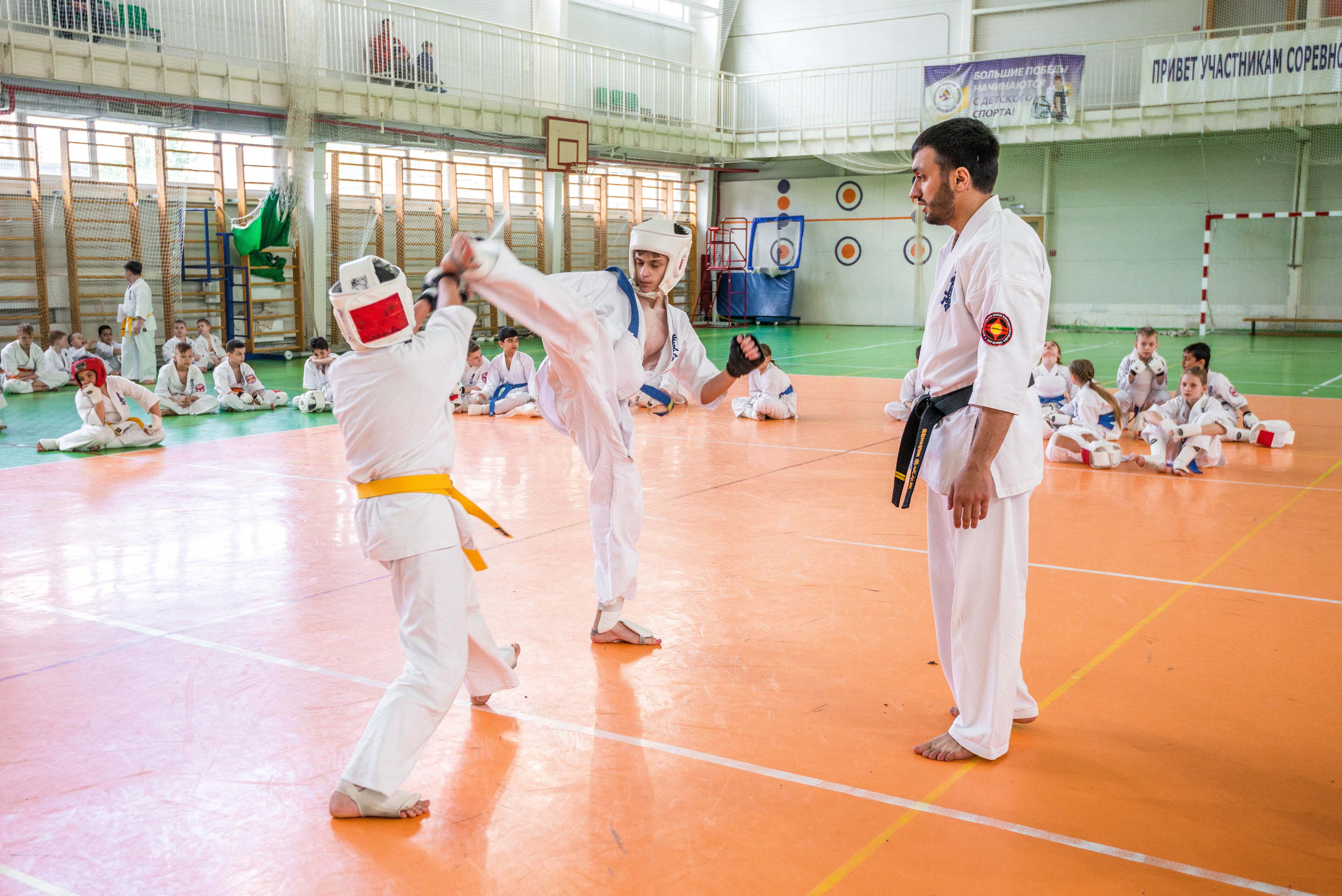Аттестация киокошинкай клуб «ИППОН», Екатеринбург. Свадебный фотограф на Урале Виктор Соколов