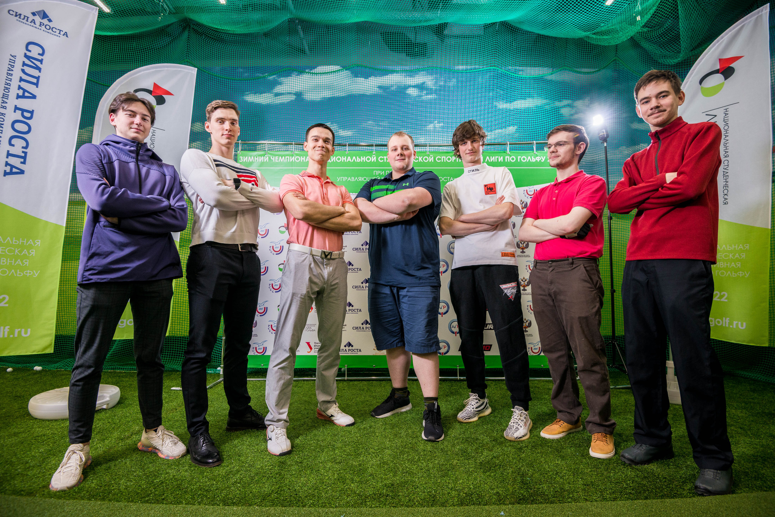Зимний чемпионат нацональной студенческой лиги гольфа 2022. Свадебный фотограф на Урале Виктор Соколов