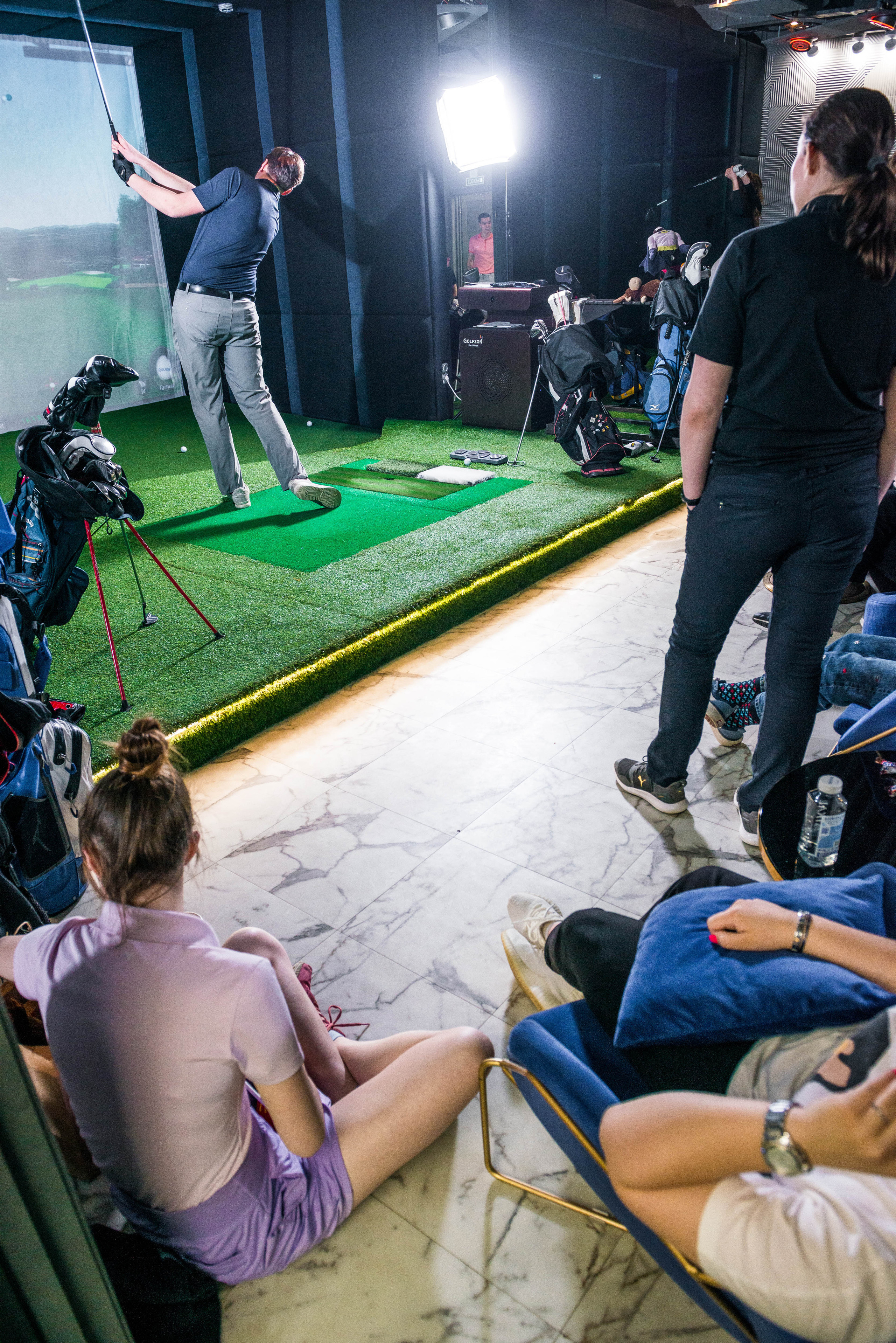 Зимний чемпионат нацональной студенческой лиги гольфа 2022. Свадебный фотограф на Урале Виктор Соколов