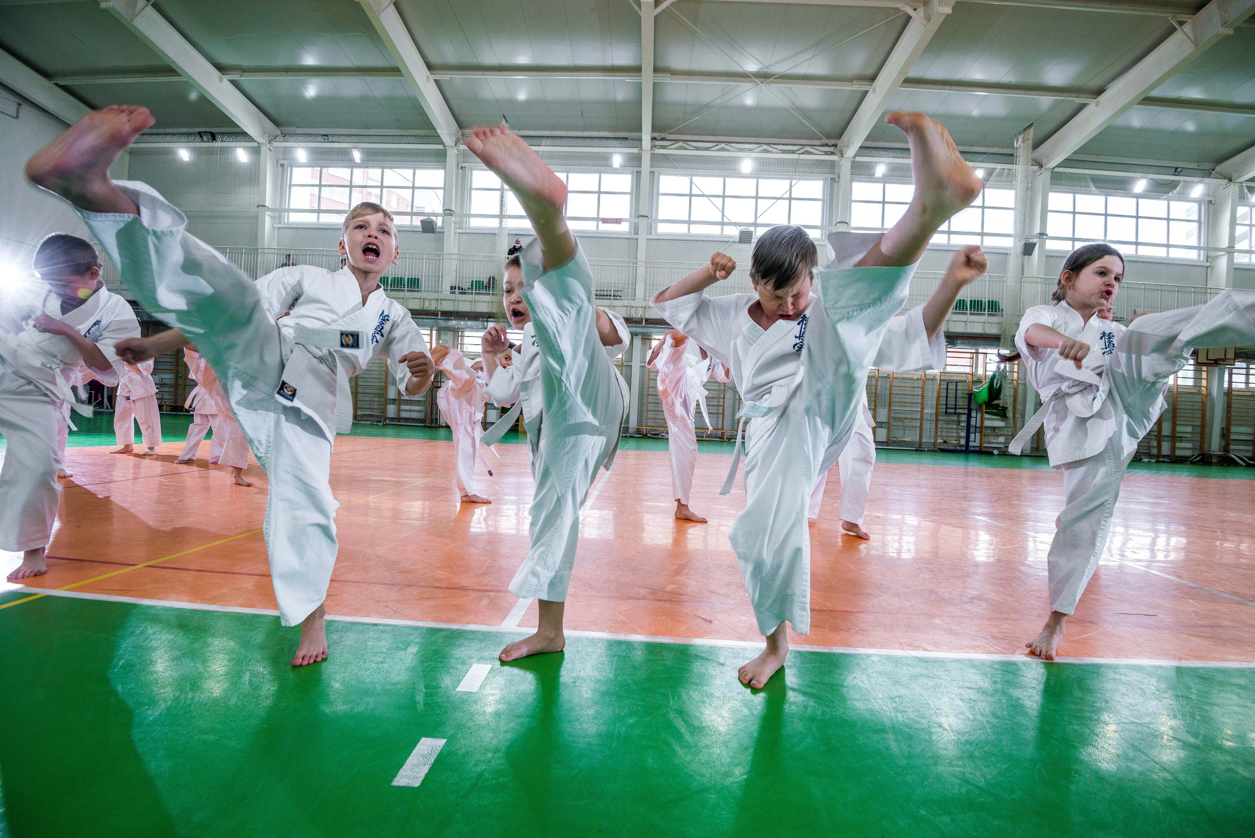 Аттестация киокошинкай клуб «ИППОН», Екатеринбург. Свадебный фотограф на Урале Виктор Соколов