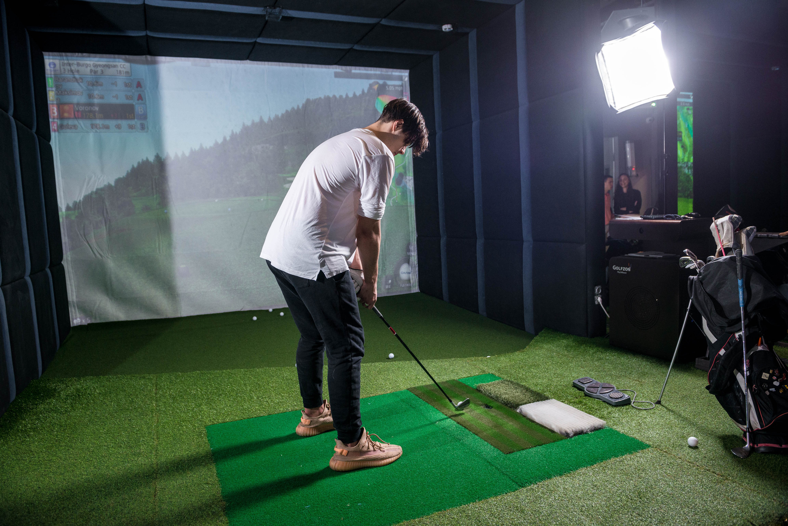 Зимний чемпионат нацональной студенческой лиги гольфа 2022. Свадебный фотограф на Урале Виктор Соколов